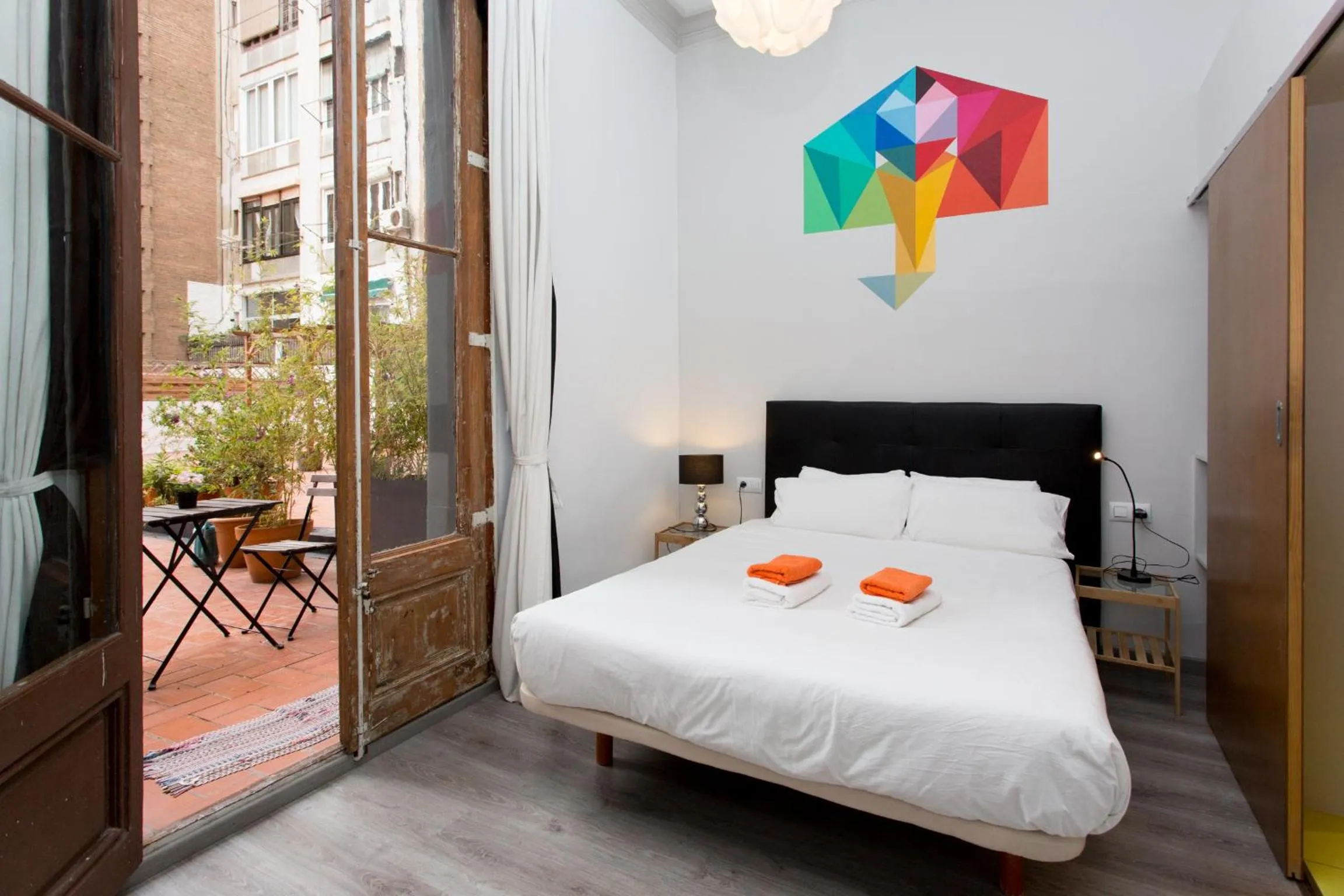 Patio, Bed in ZOOROOMS Boutique Guesthouse