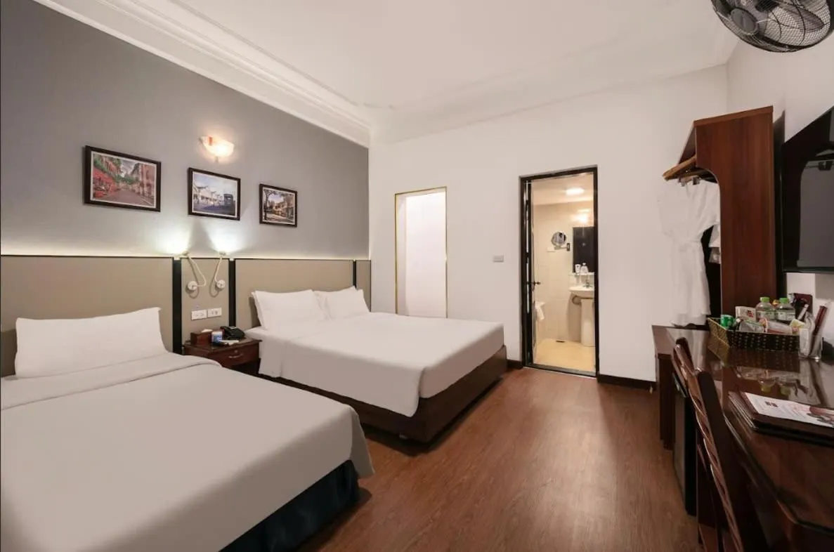 Bed in A25 Hotel - 80 Mai Hắc Đế