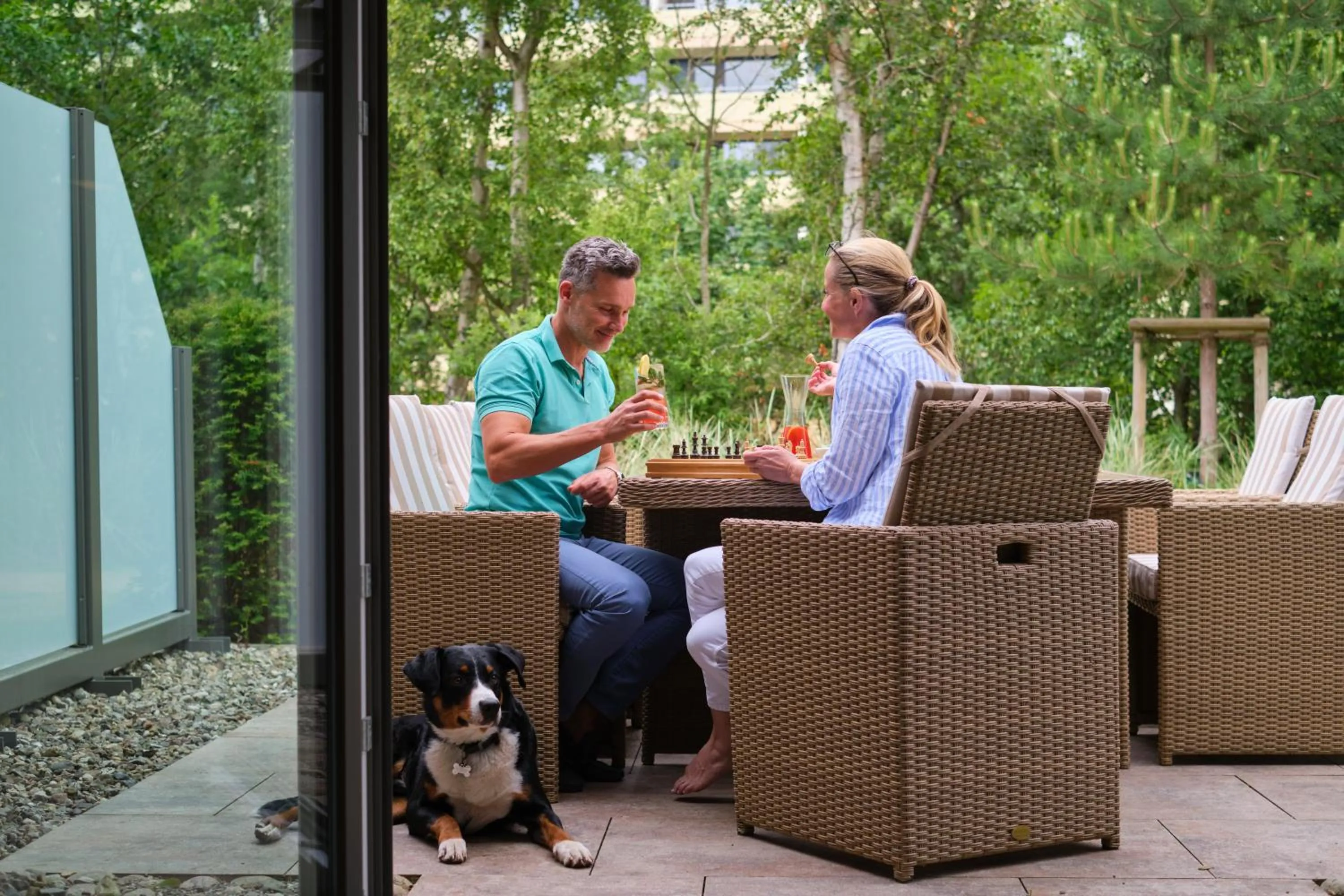Garden in Aalernhüs hotel & spa