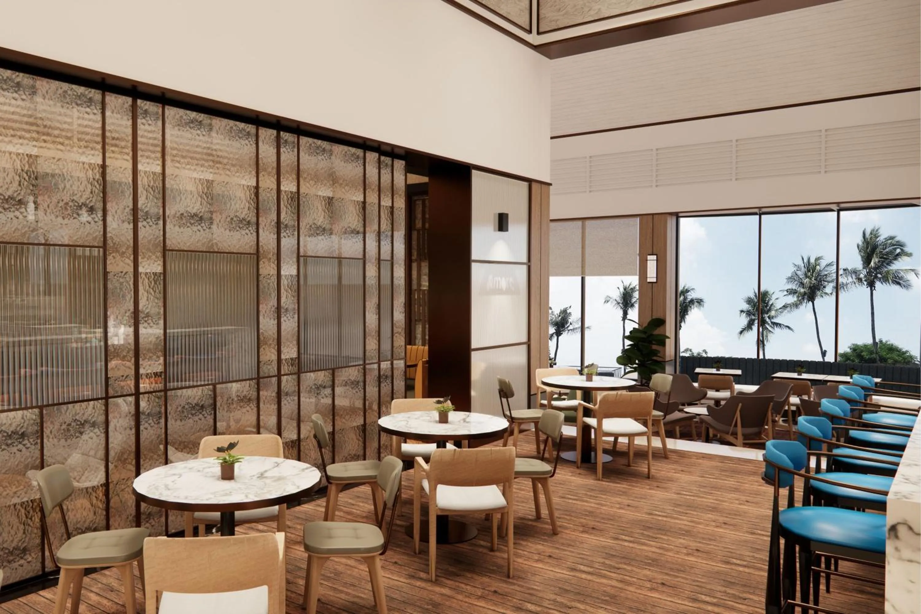 Restaurant/places to eat in Sheraton Jakarta Soekarno Hatta Airport