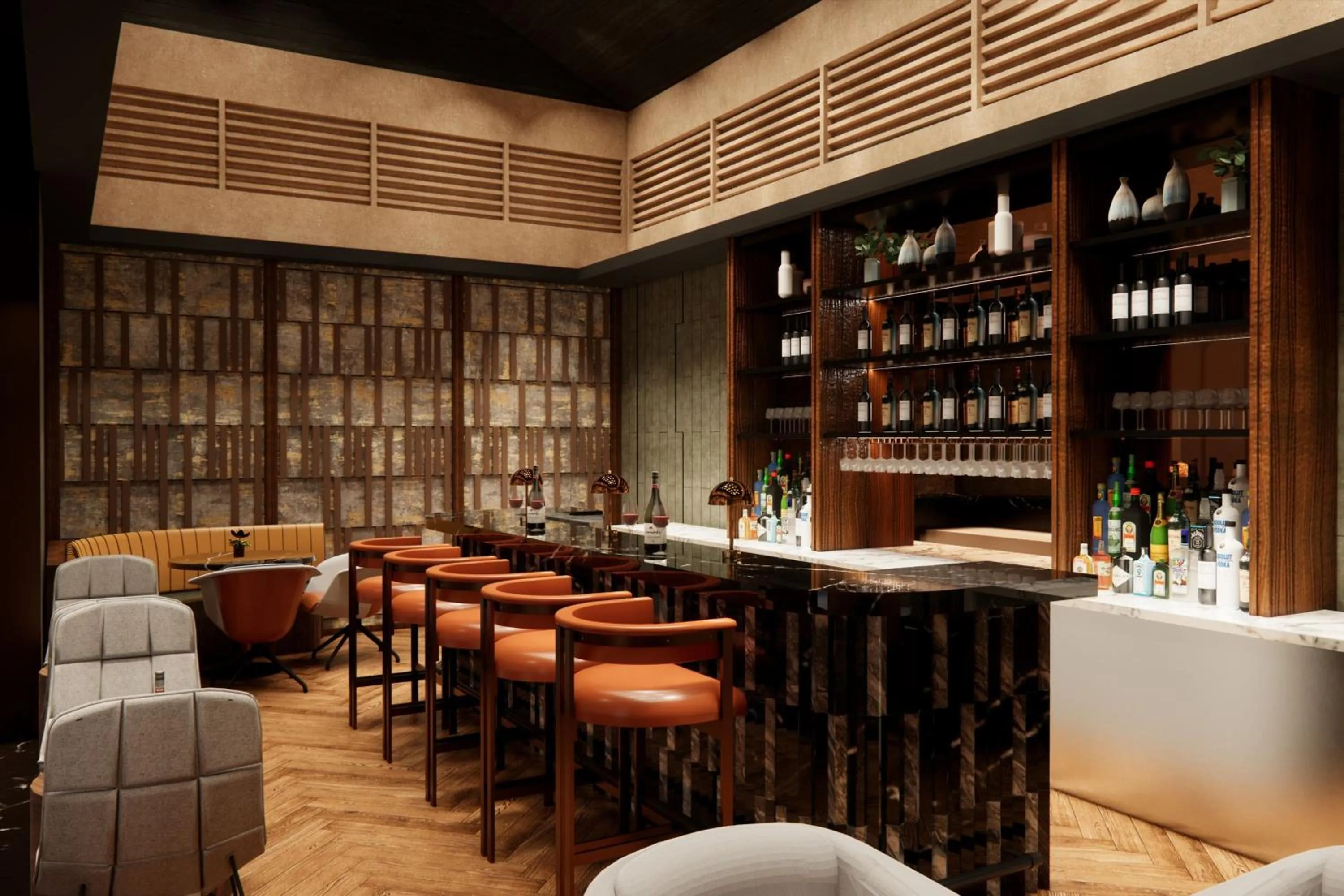 Lounge or bar in Sheraton Jakarta Soekarno Hatta Airport