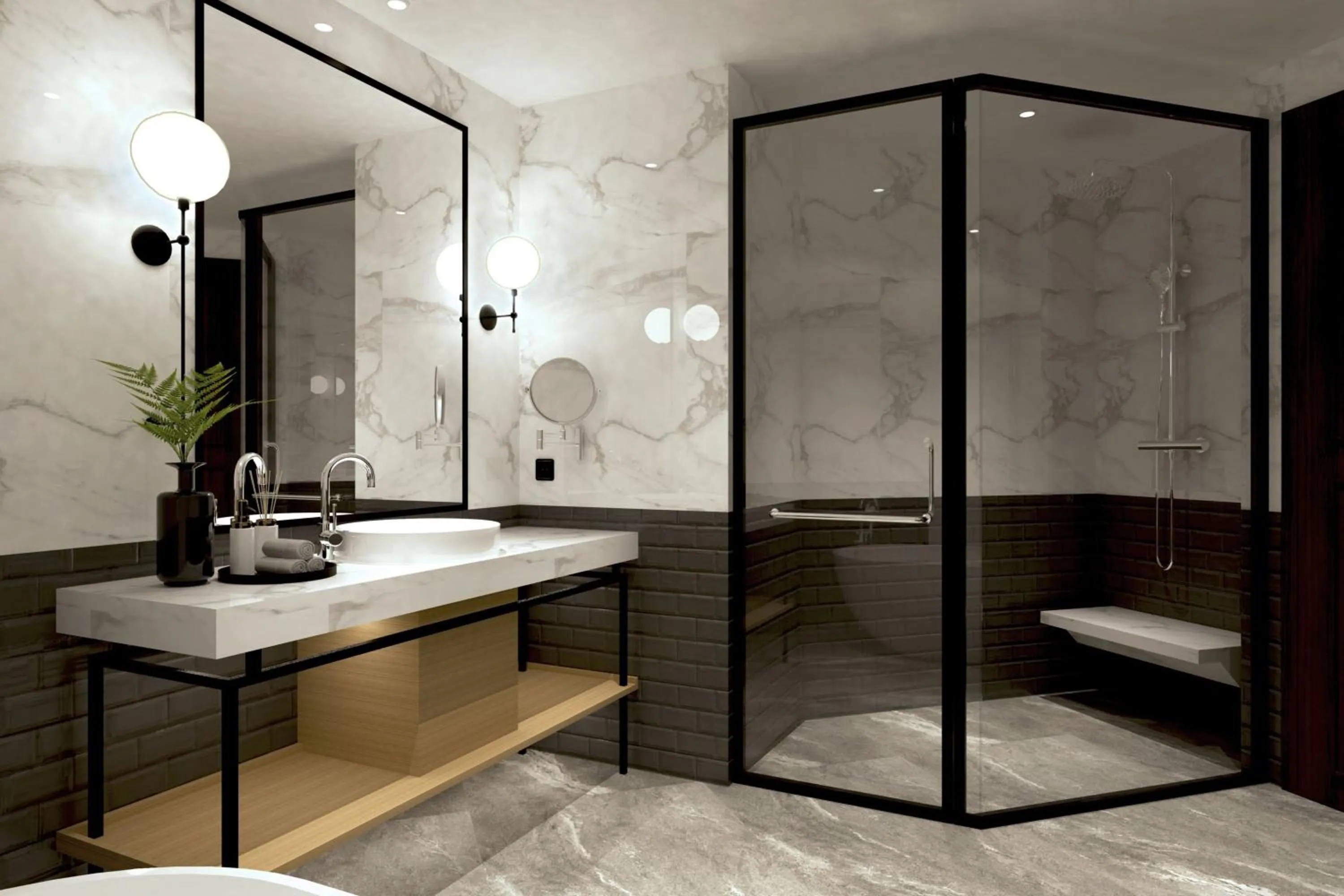 Bathroom in Sheraton Jakarta Soekarno Hatta Airport