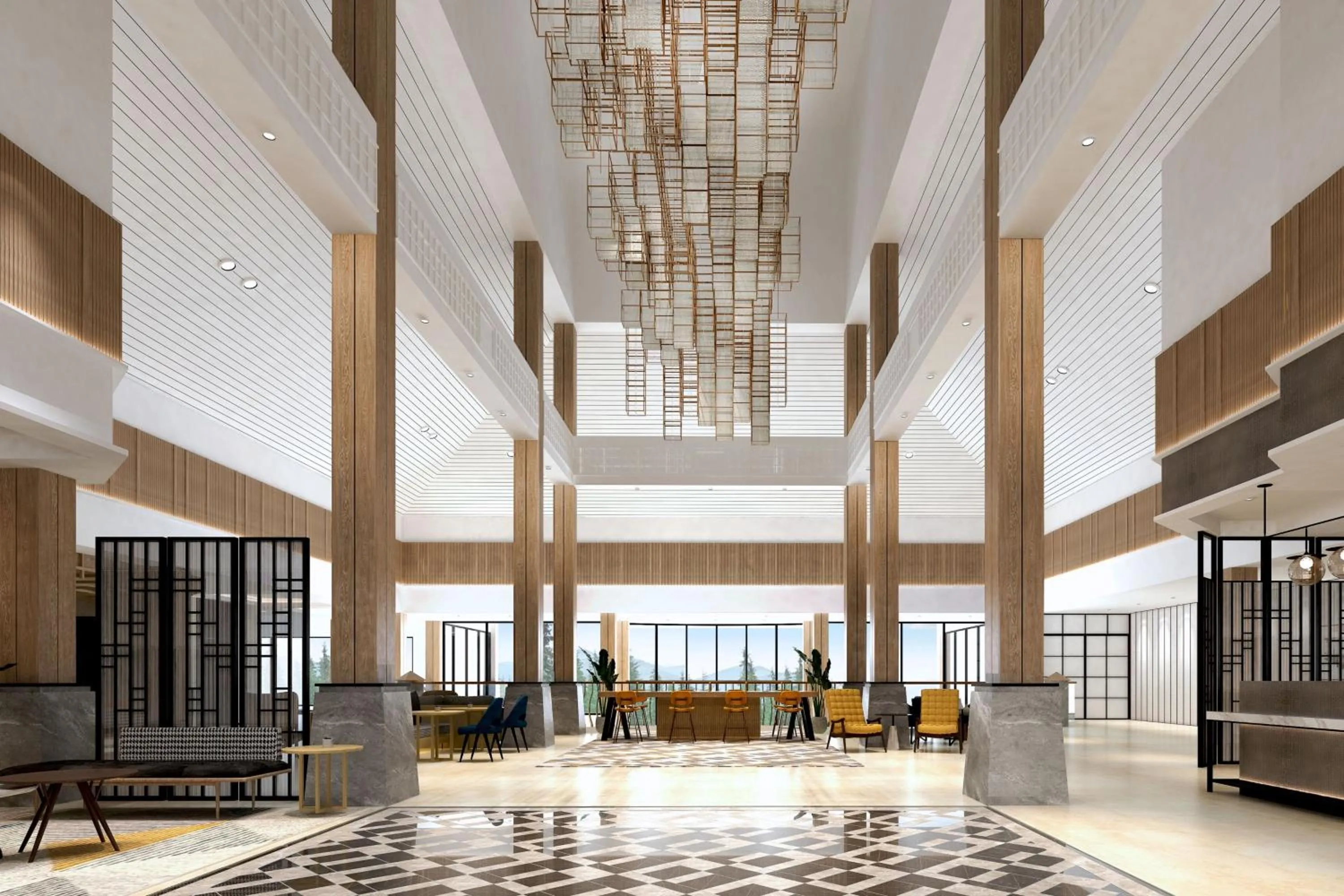 Lobby or reception in Sheraton Jakarta Soekarno Hatta Airport