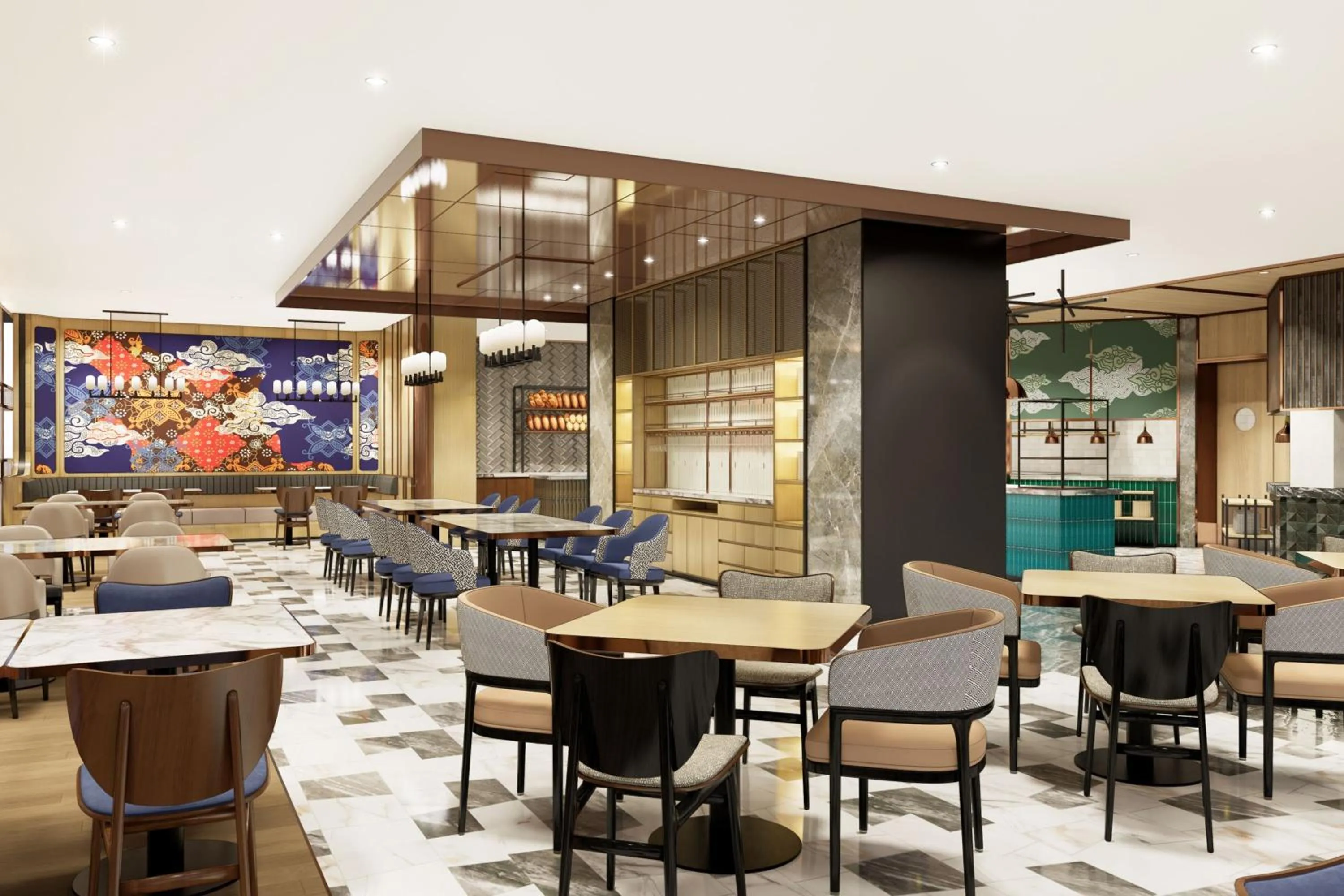 Restaurant/places to eat in Sheraton Jakarta Soekarno Hatta Airport