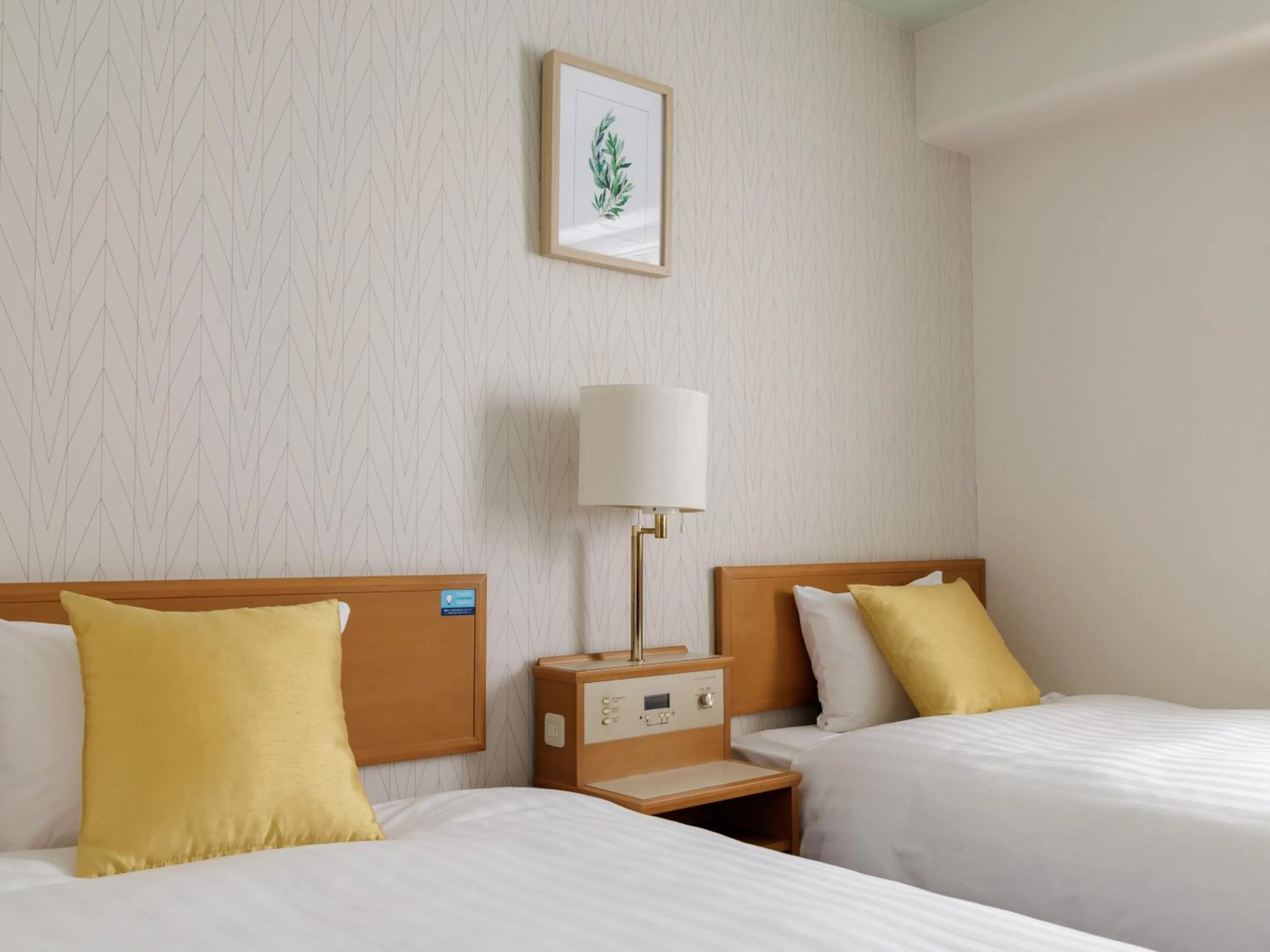 Photo of the whole room, Bed in Nishitetsu Inn Tenjin