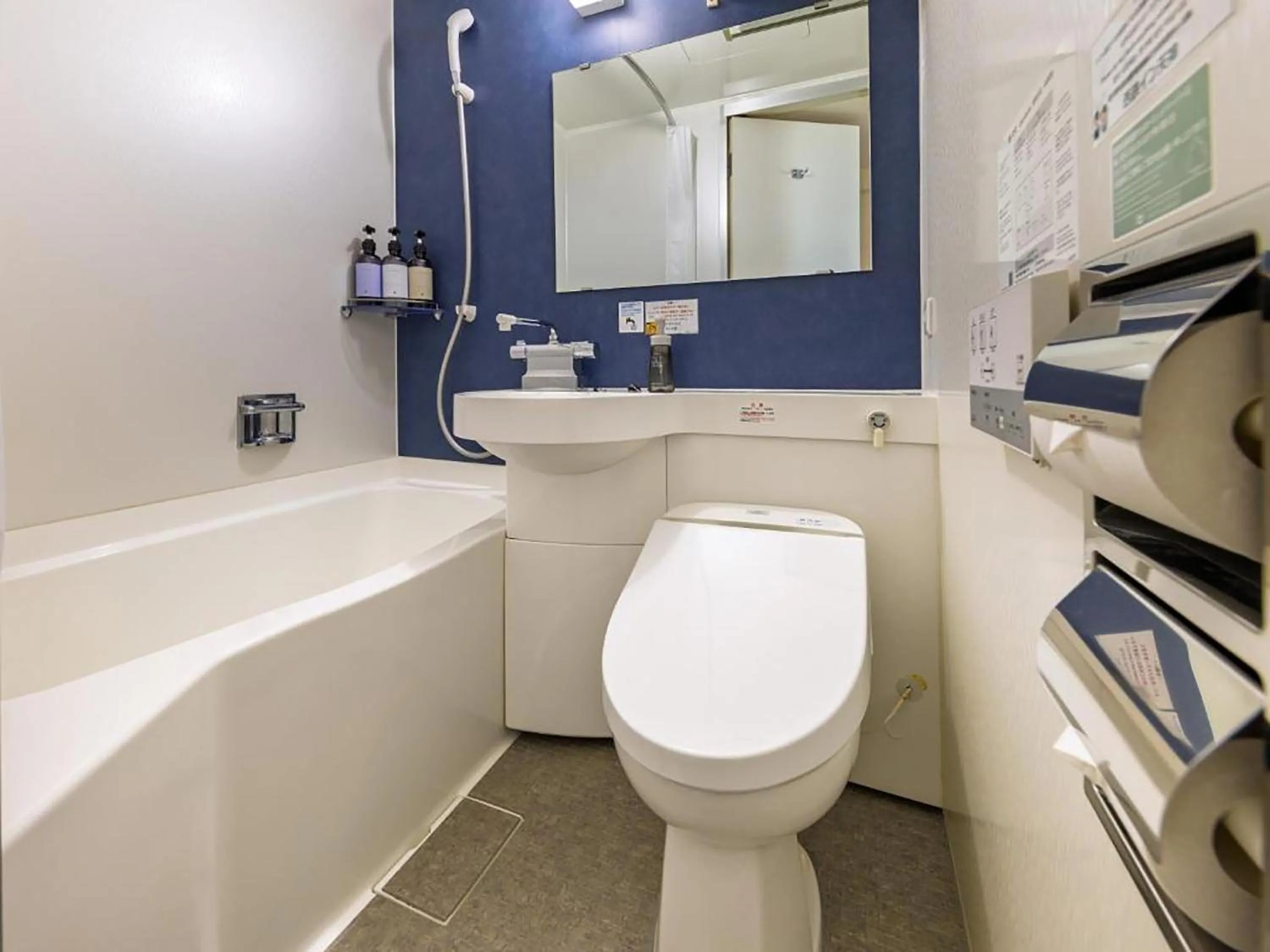 Photo of the whole room in Nishitetsu Inn Tenjin