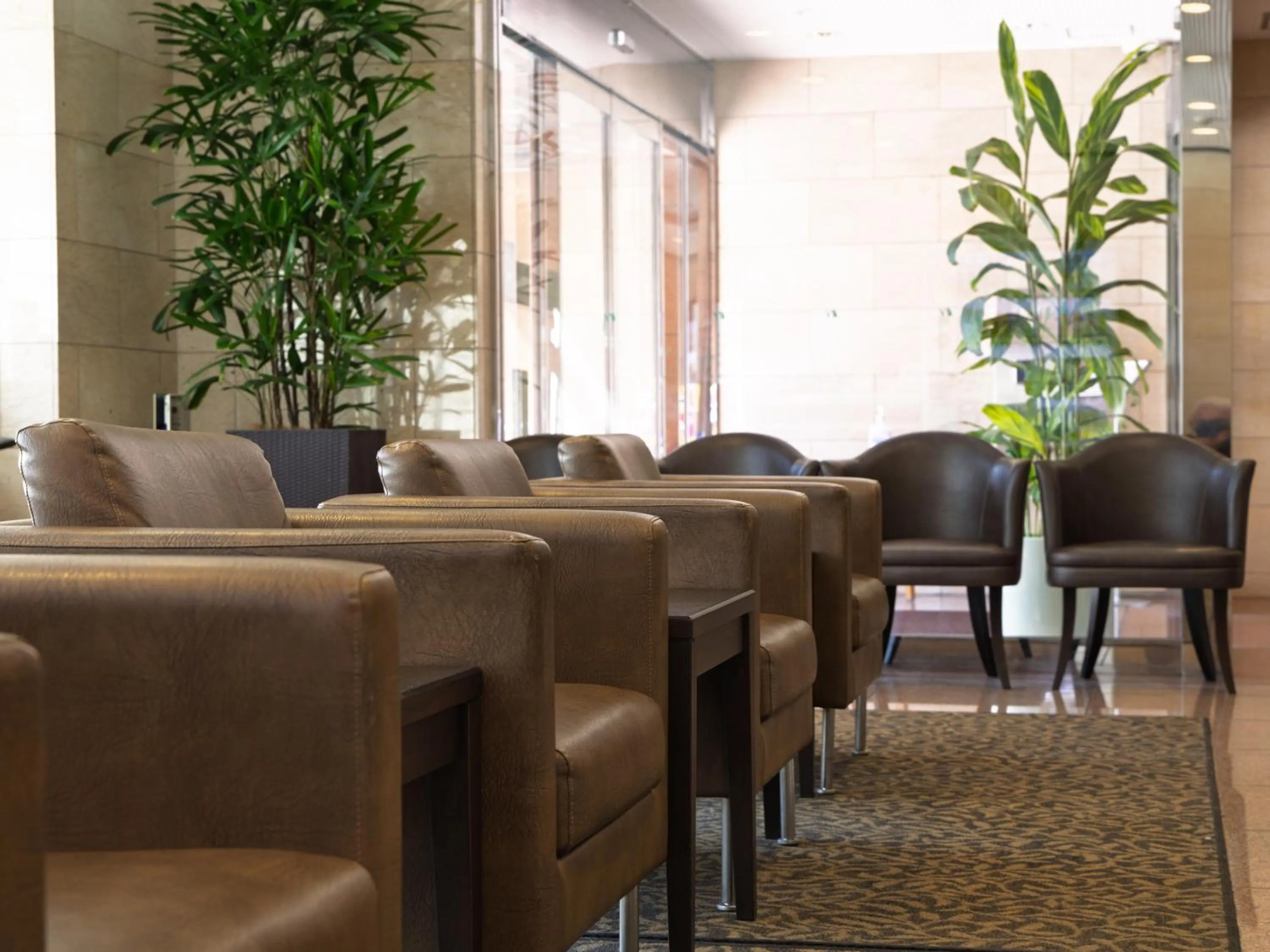 Lobby or reception in Nishitetsu Inn Tenjin