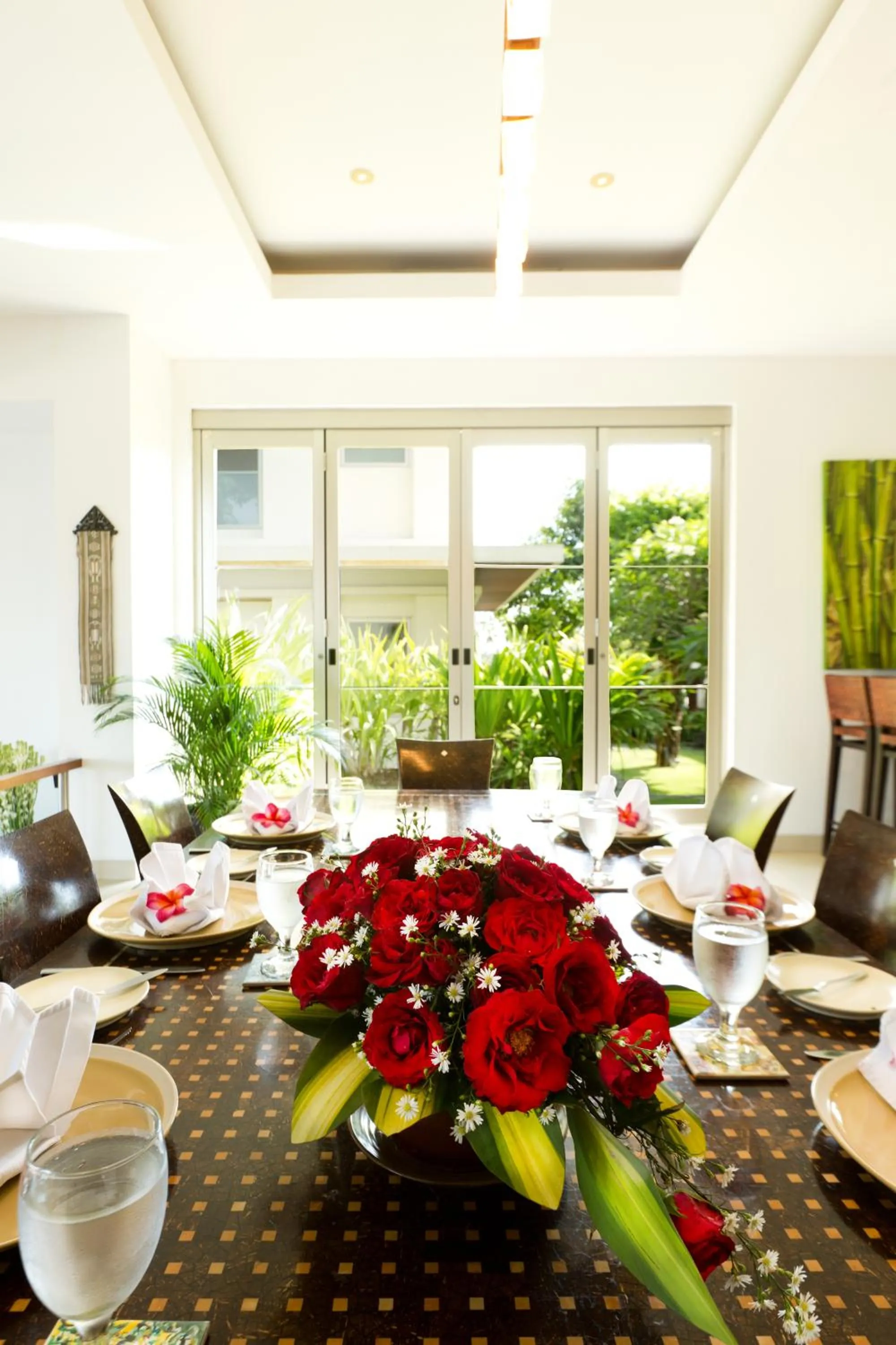 Dining area in Sanur Residence