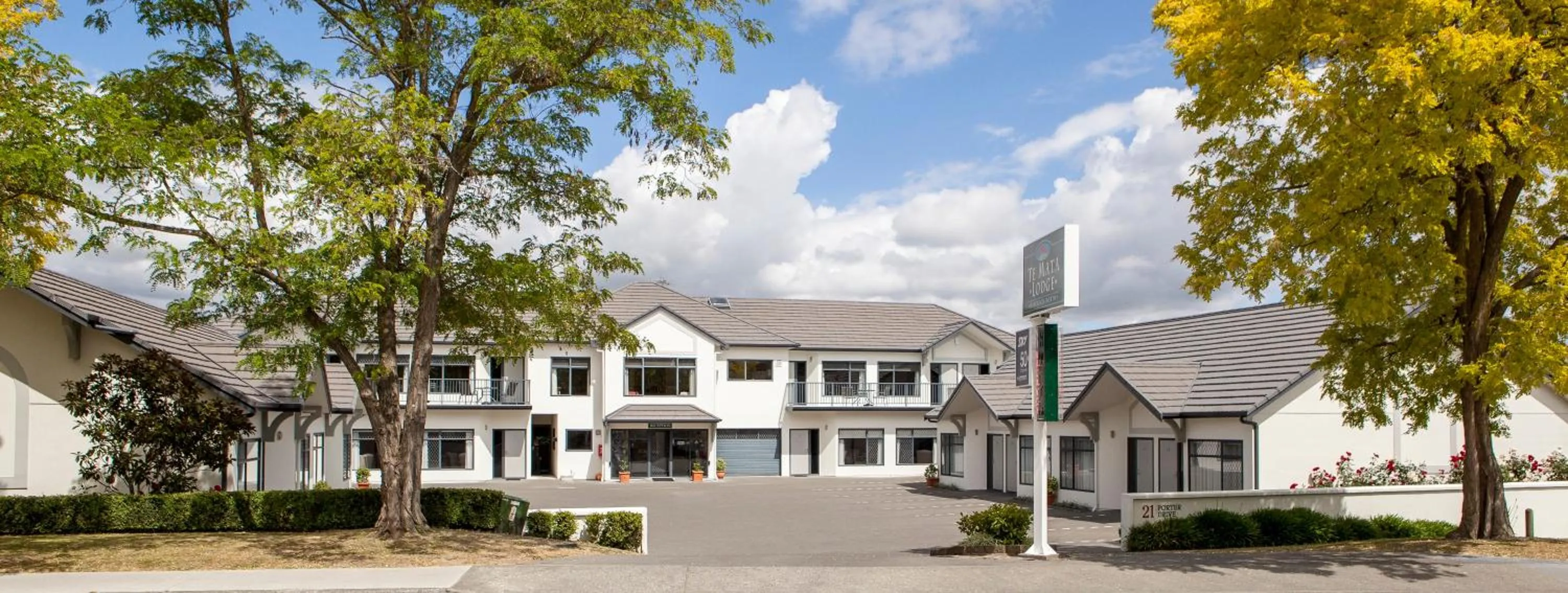 Property building in Te Mata Lodge