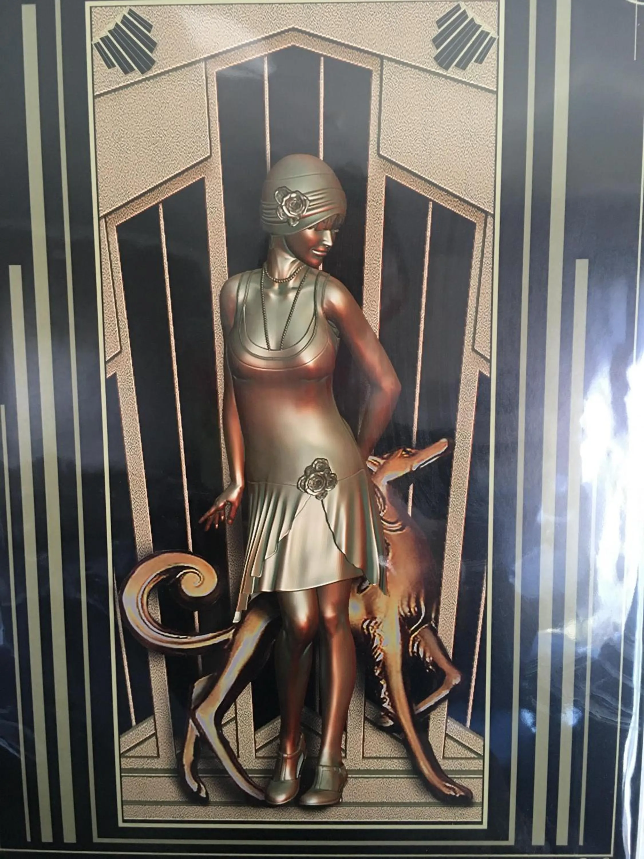 Decorative detail in Deco City Motor Lodge