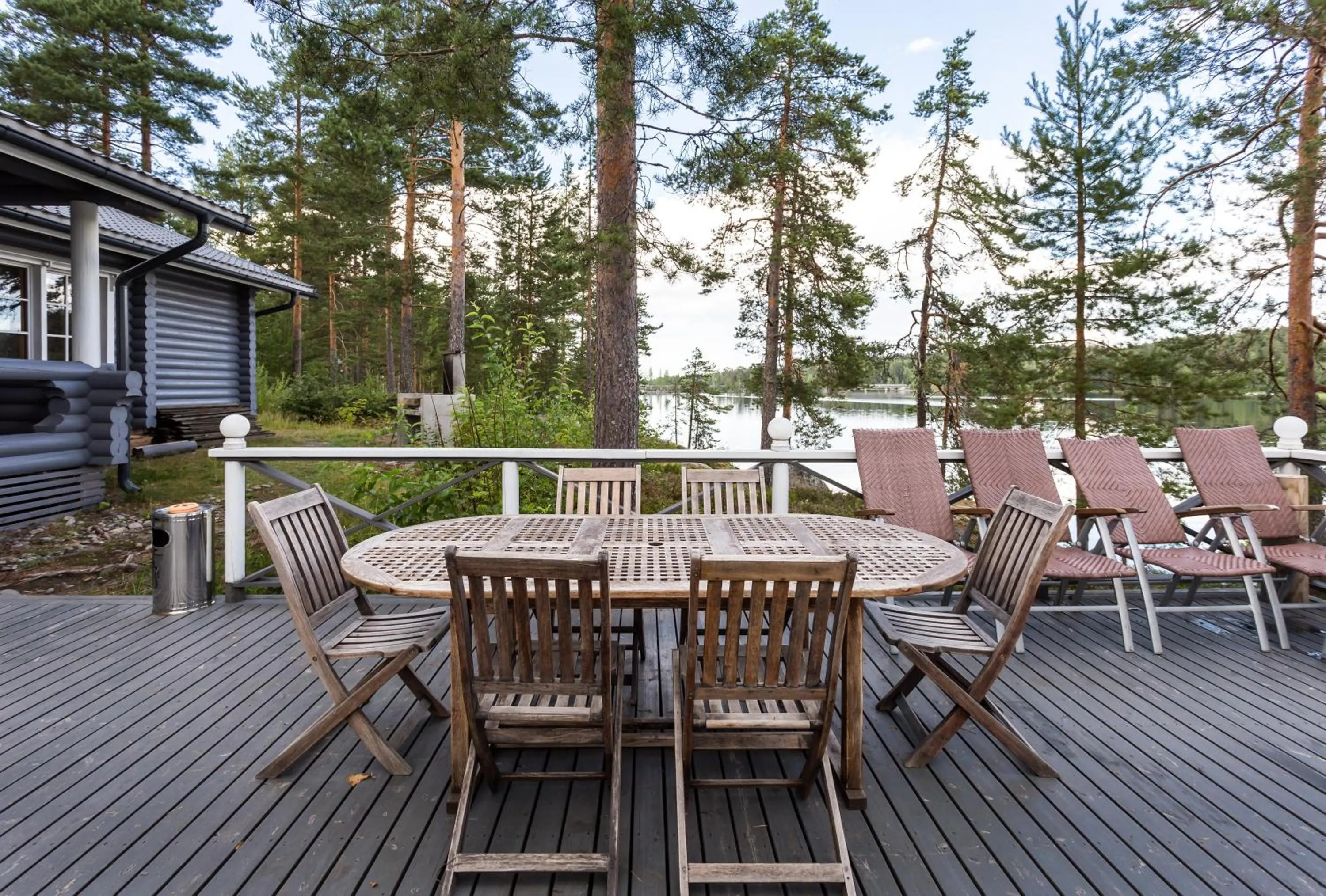 Balcony/Terrace in Punkaharju Resort
