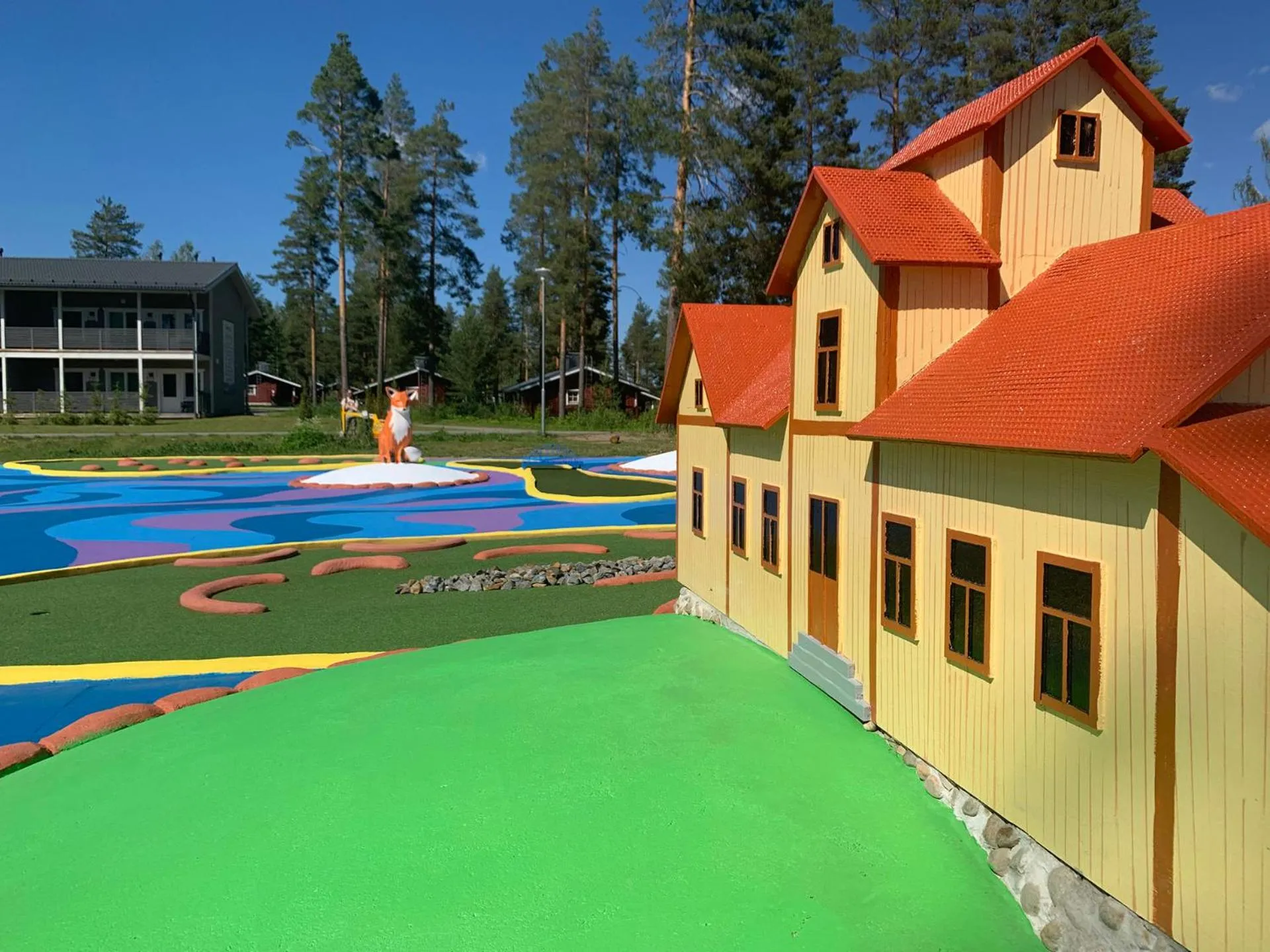 Minigolf in Punkaharju Resort