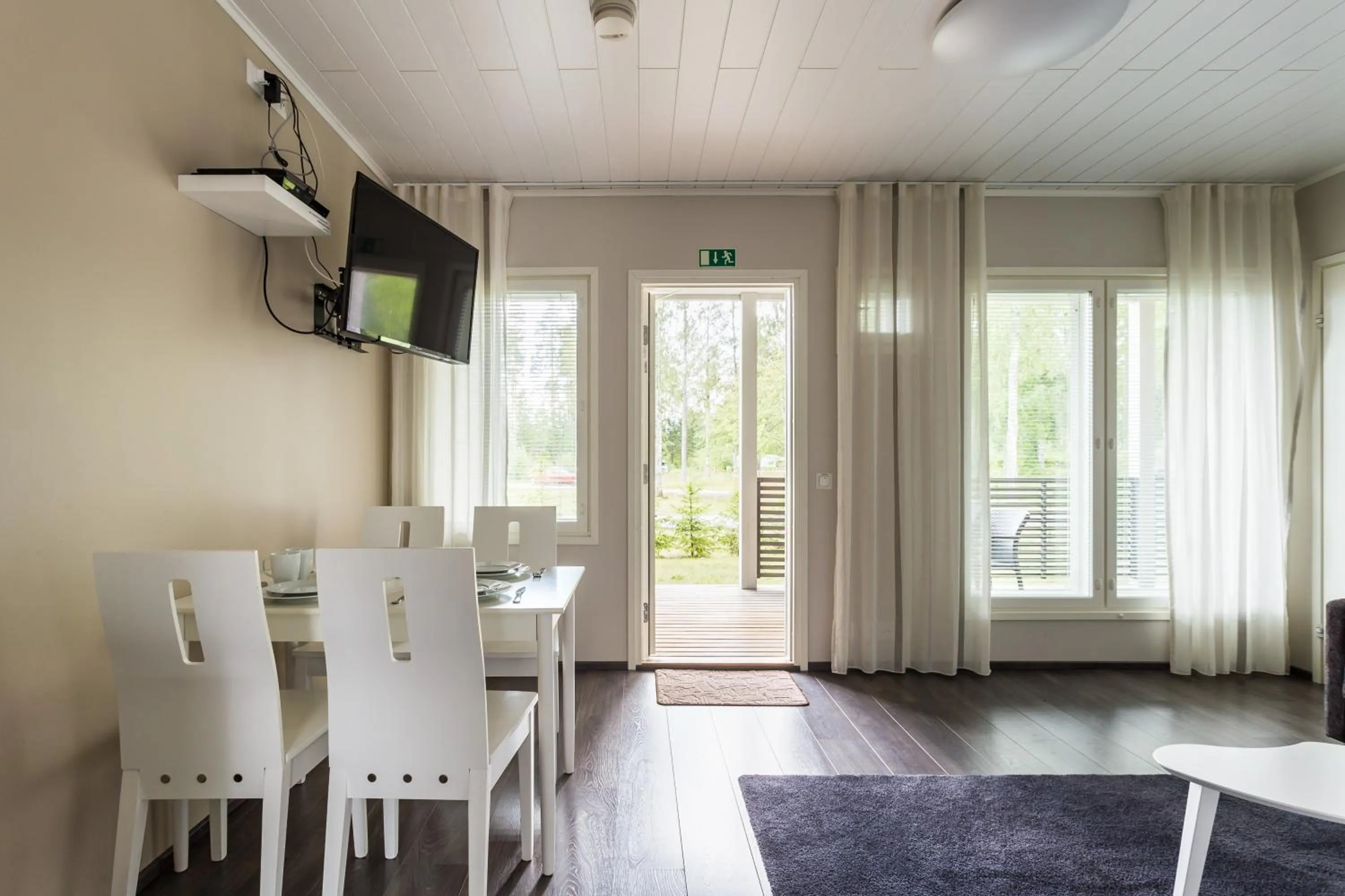 Seating area in Punkaharju Resort