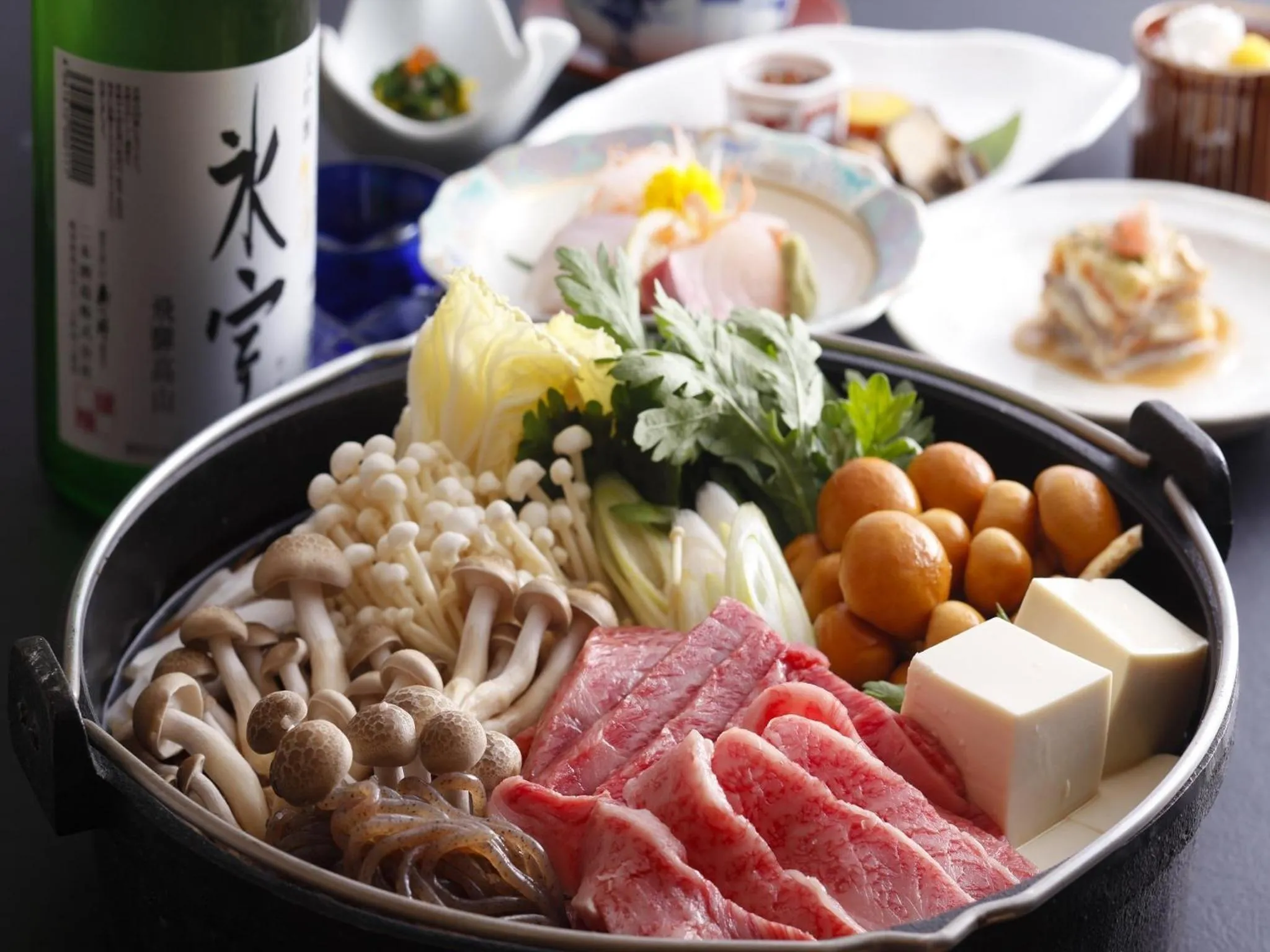 Food and drinks in Ryokan Kutsuroginoya Yuu