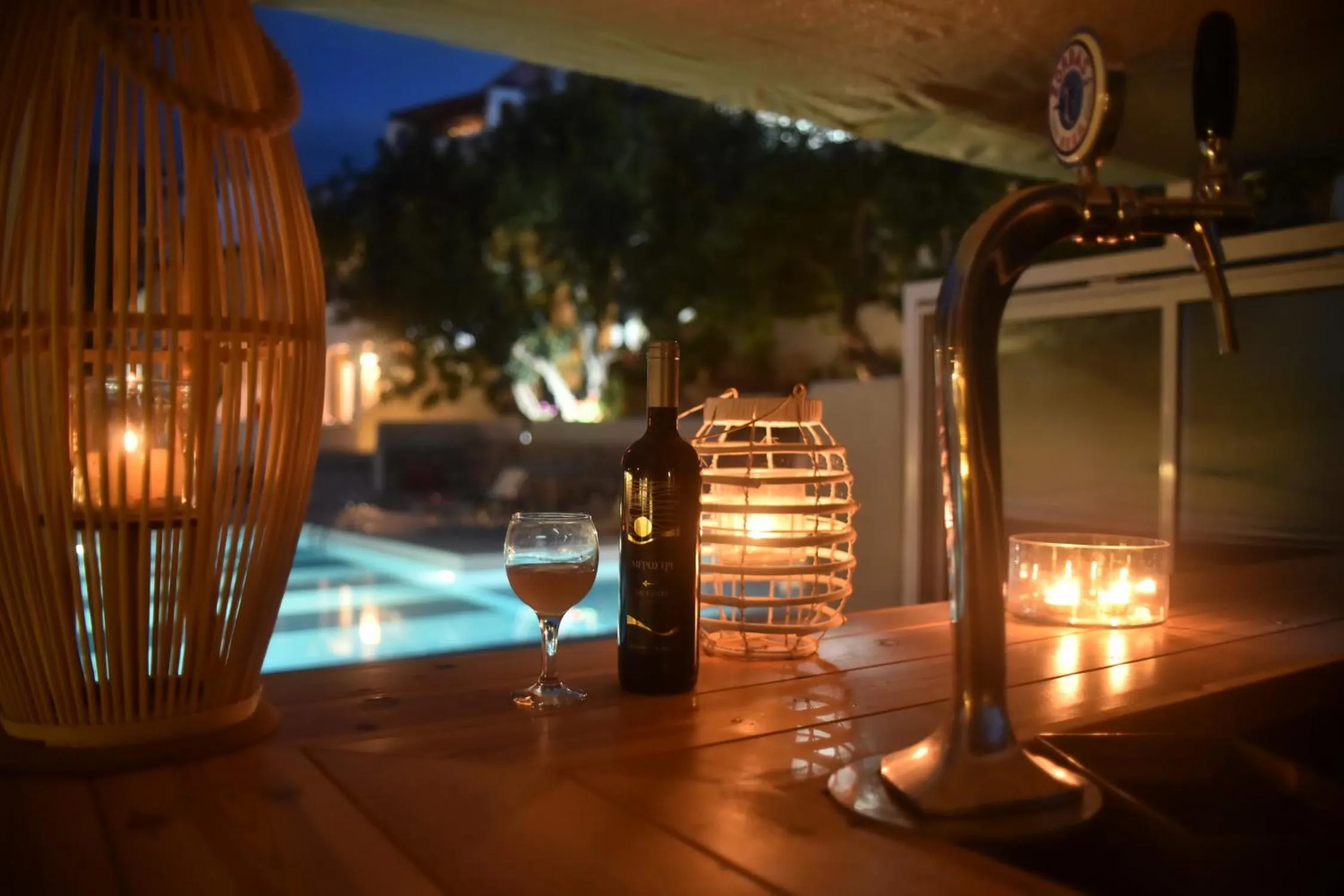 Drinks in Bali Mare Village