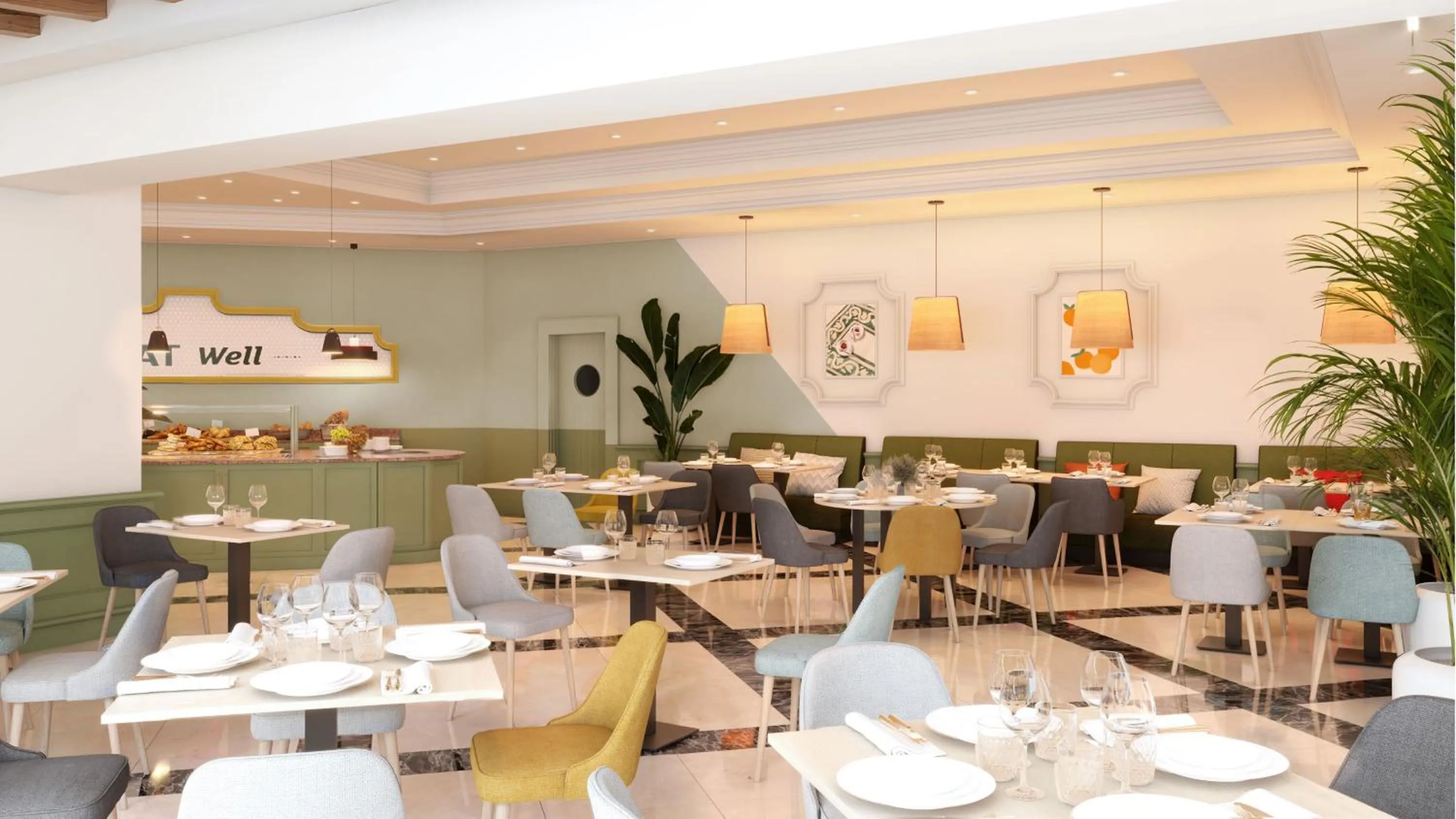 Restaurant/places to eat in Real Bellavista Hotel & Spa