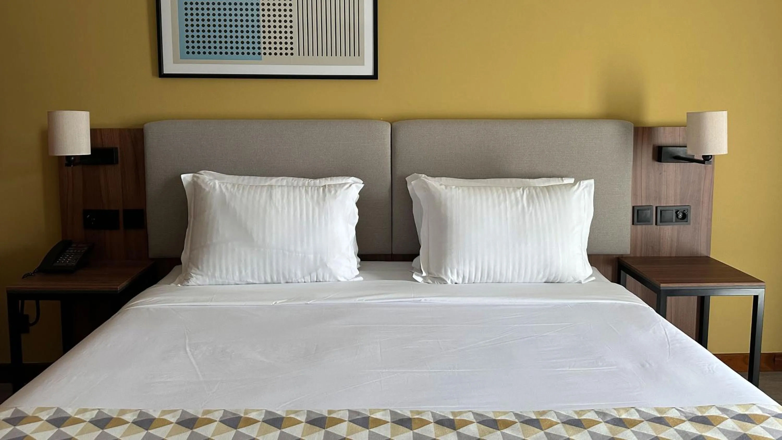 Bed in Real Bellavista Hotel & Spa