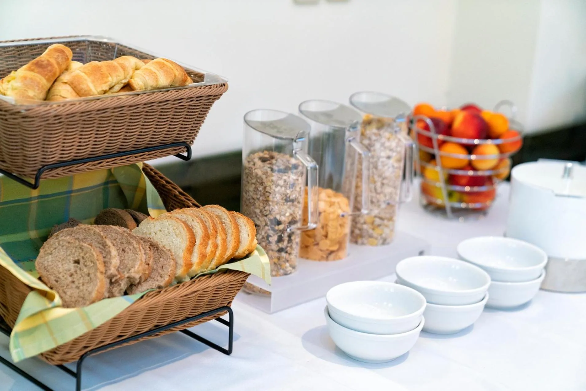 Continental breakfast in Elia Apartments