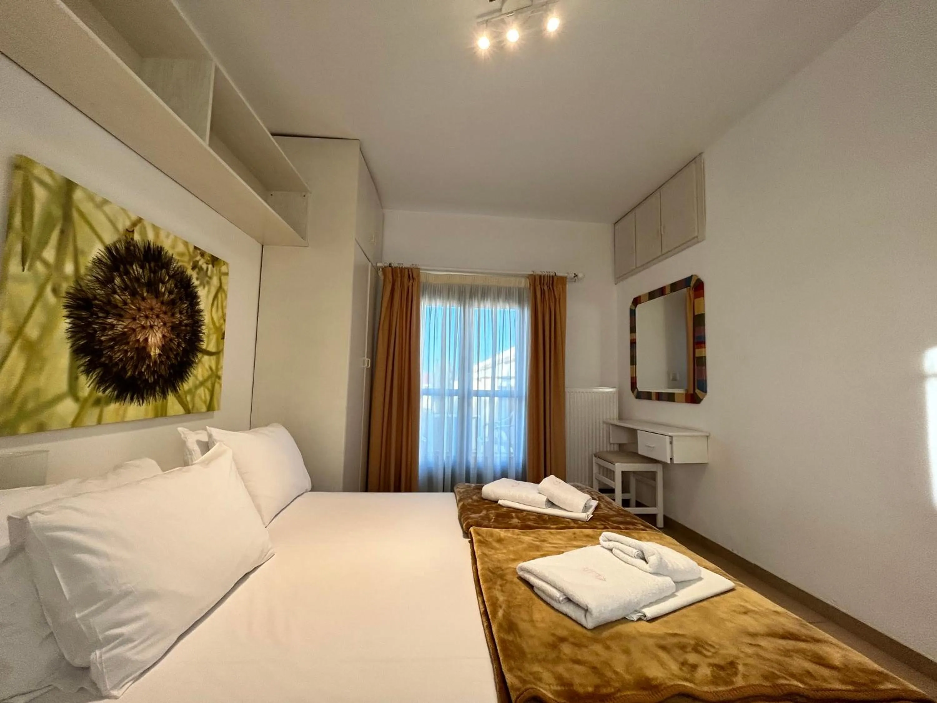 Bedroom, Bed in Elia Apartments