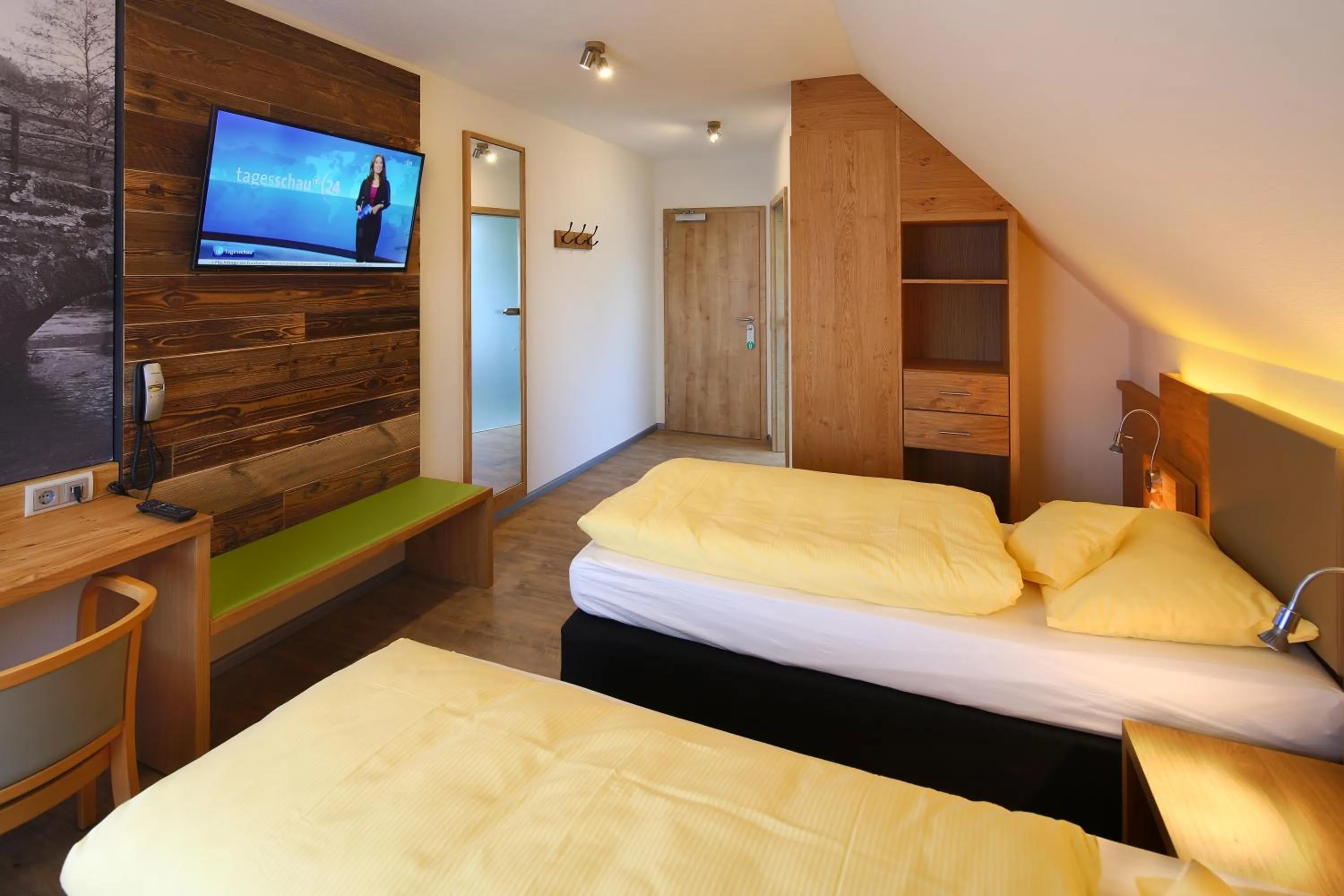 Photo of the whole room, Bed in Landgasthof Kaiser