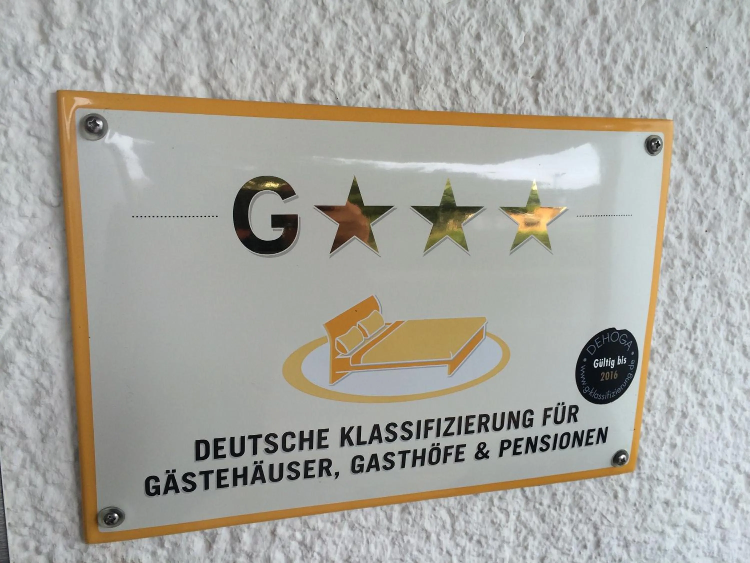 Certificate/Award in Landgasthof Kaiser