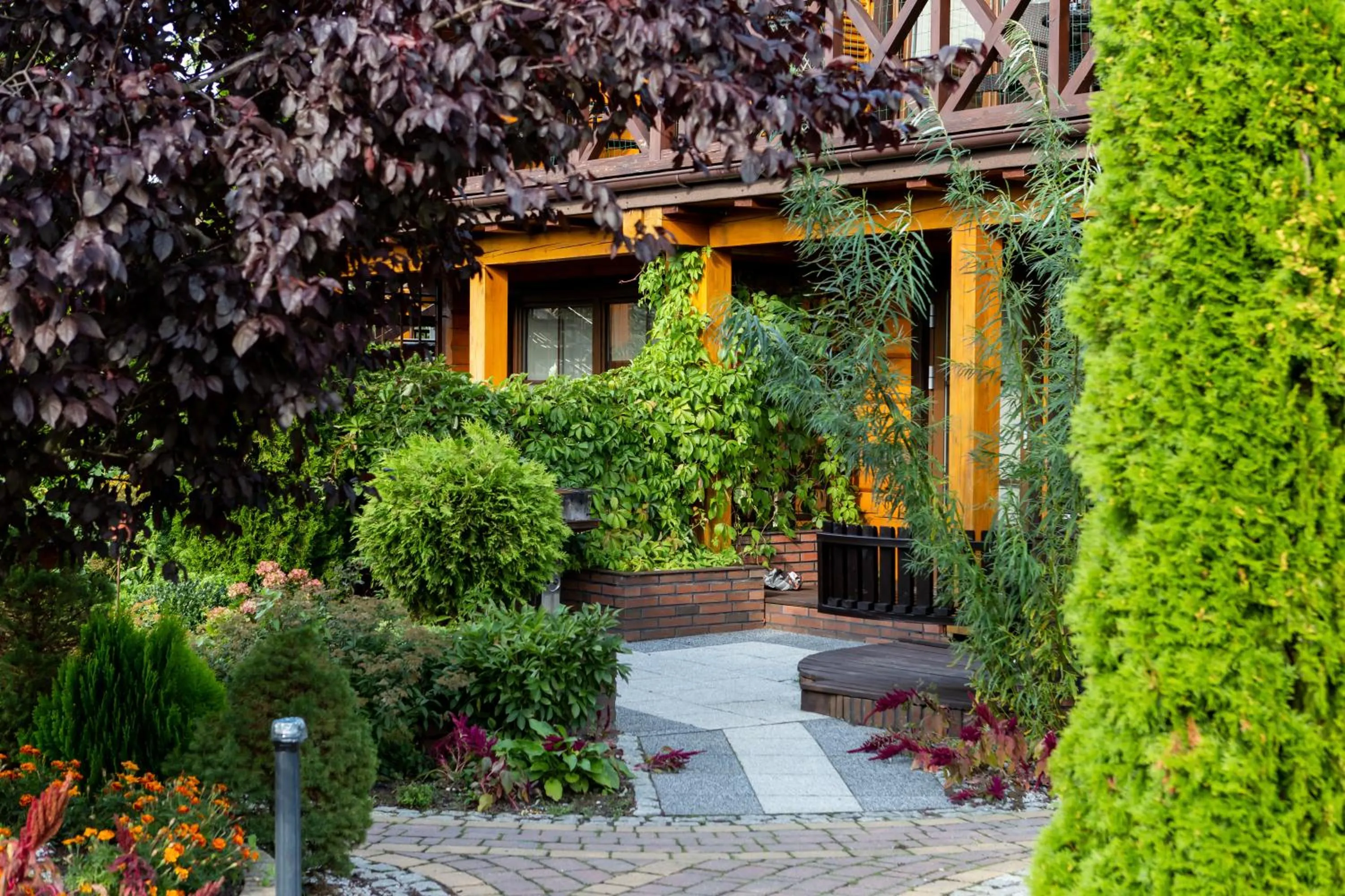 Garden view in Osada Morskie Ustronie