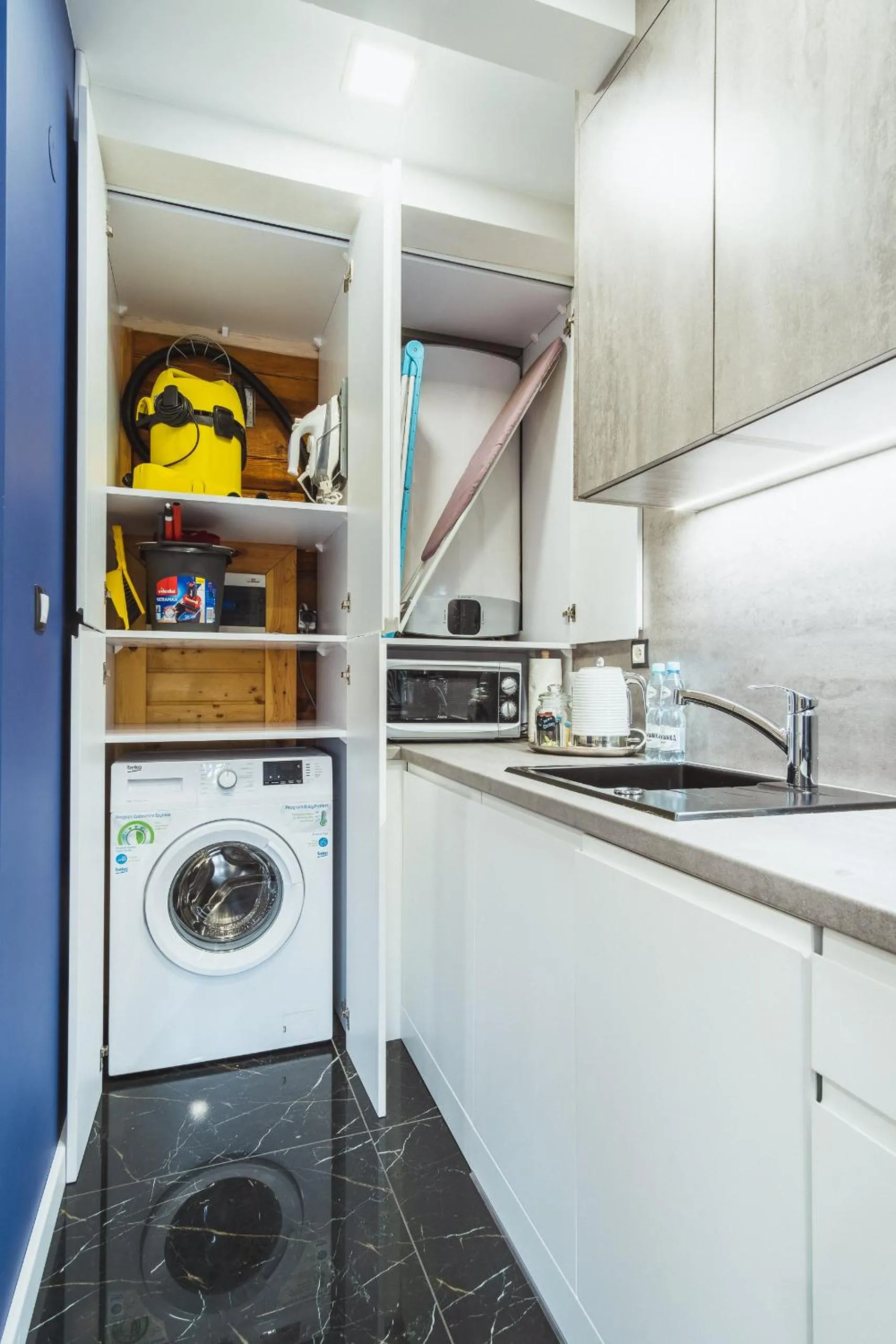 Kitchen or kitchenette in Osada Morskie Ustronie