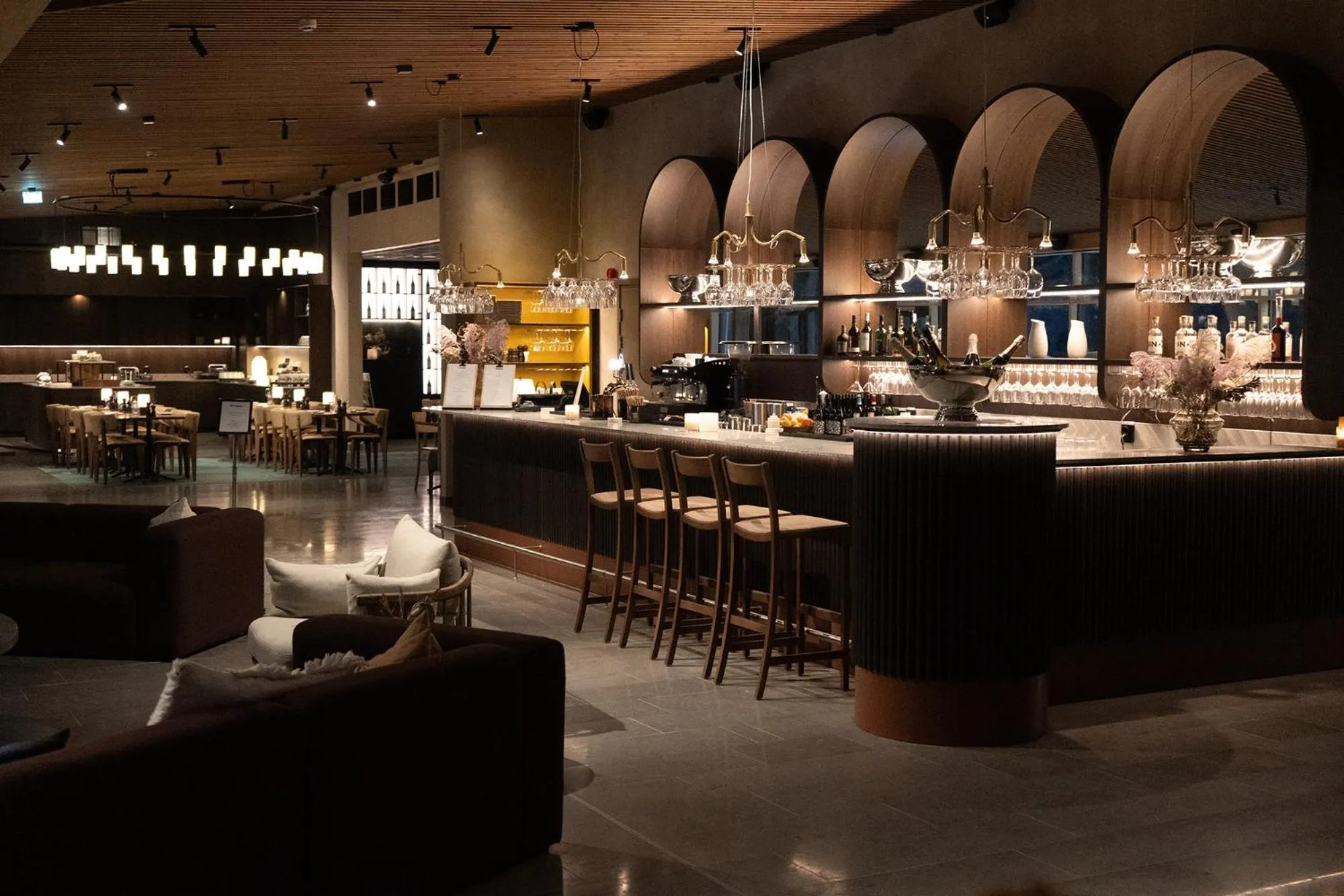 Lounge or bar in Marholmen