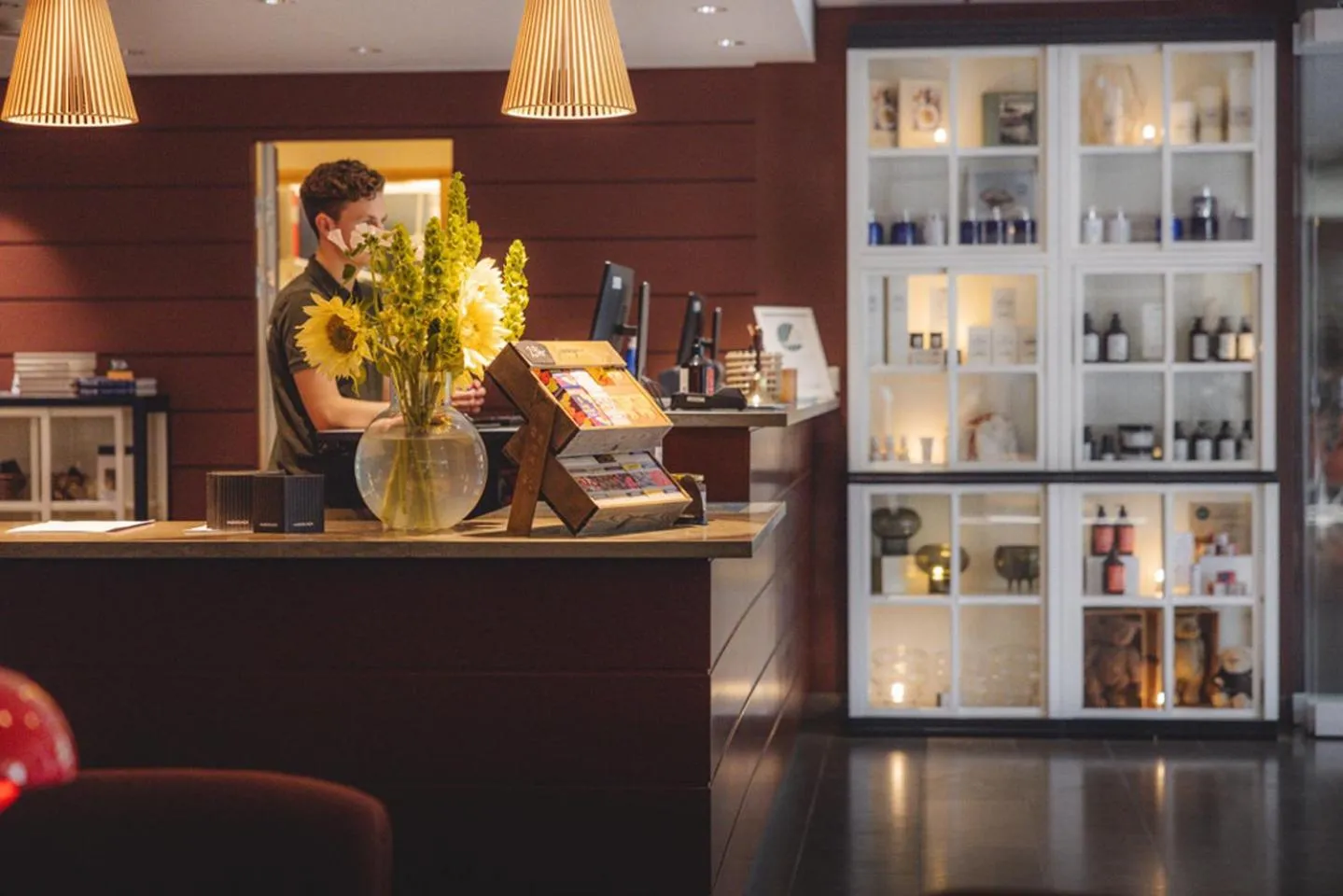 Lobby or reception in Marholmen