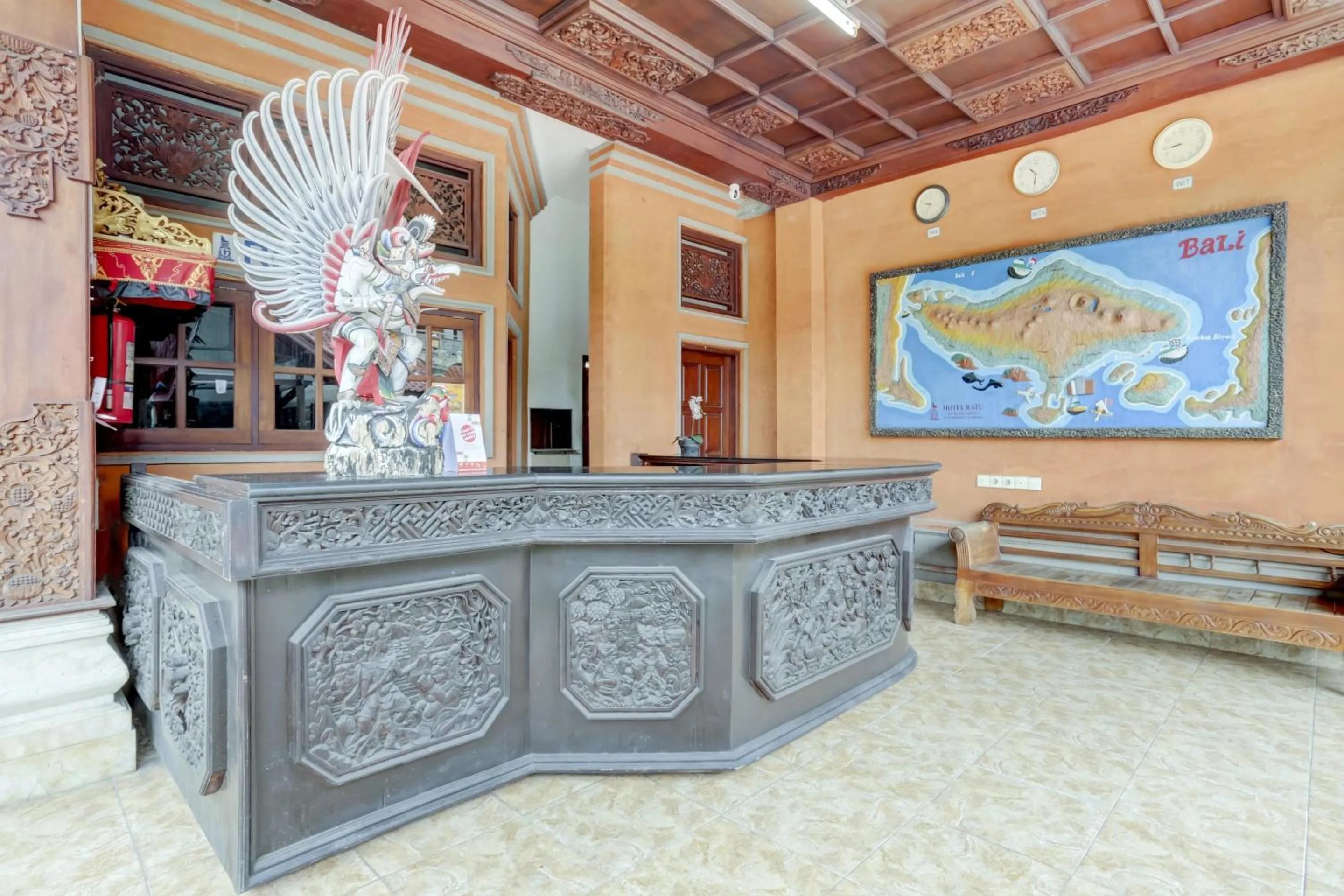 Lobby or reception in Hotel O Ratu