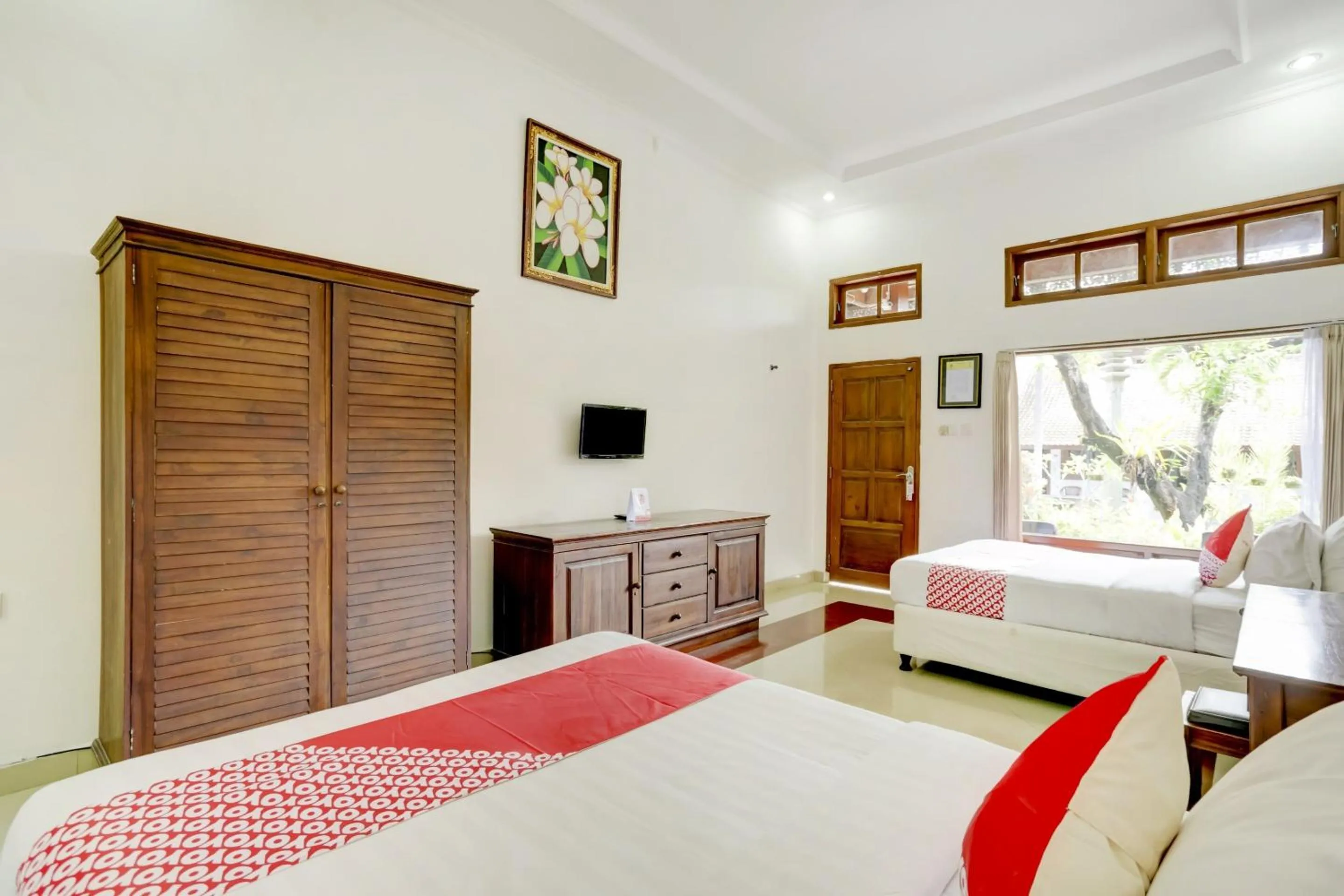 Bedroom, Bed in Hotel O Ratu