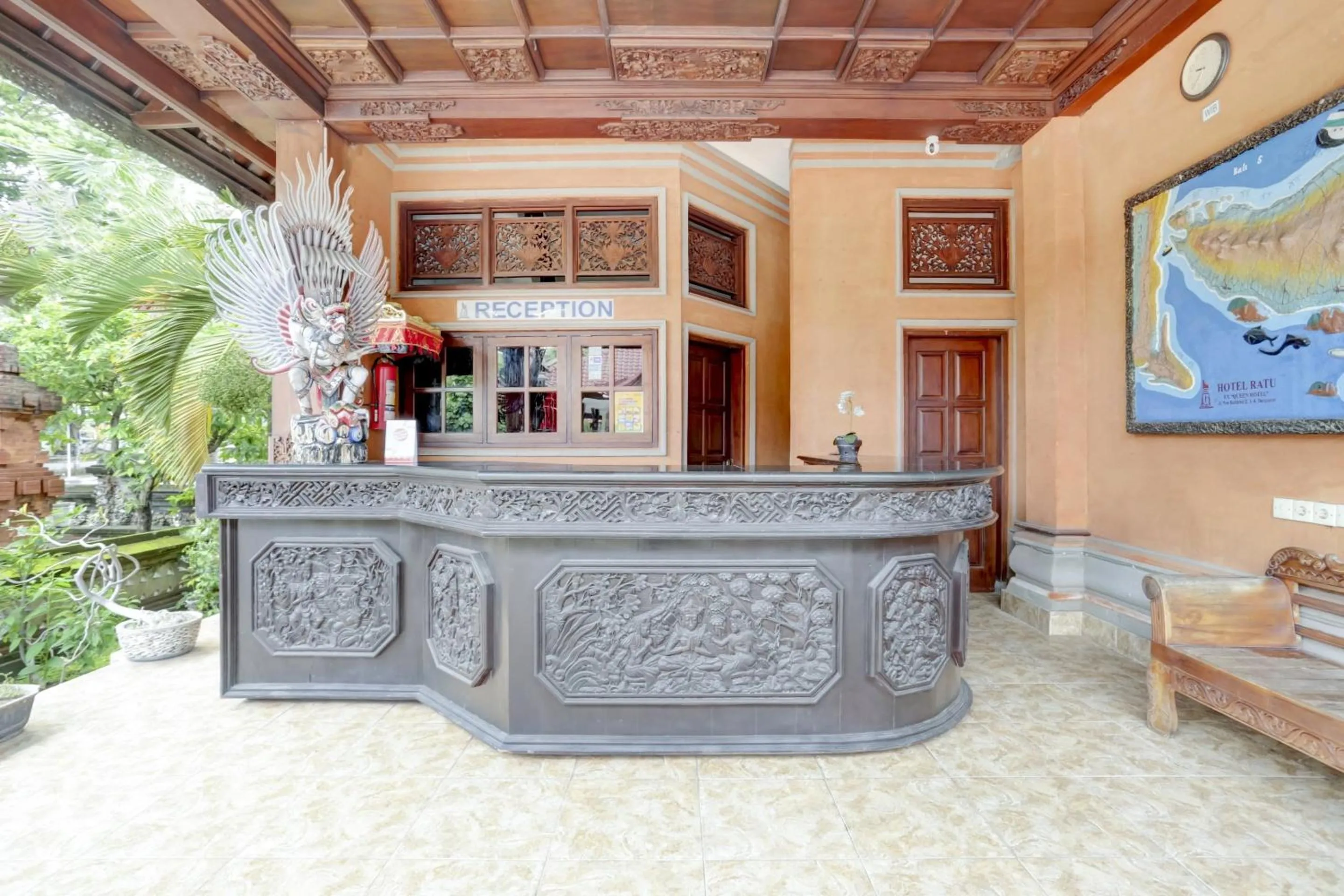 Lobby or reception in Hotel O Ratu