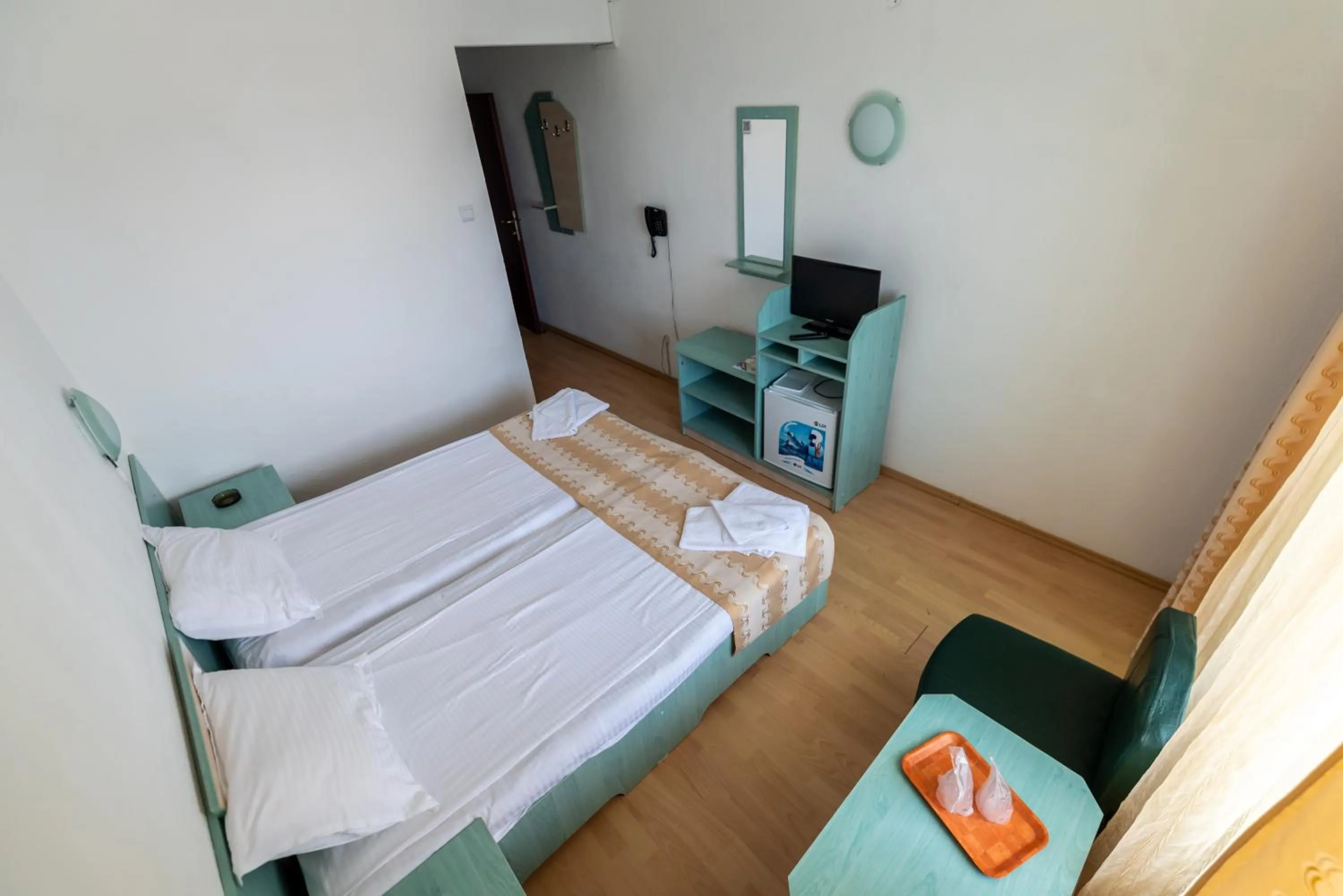 Bed in Hotel Capitol