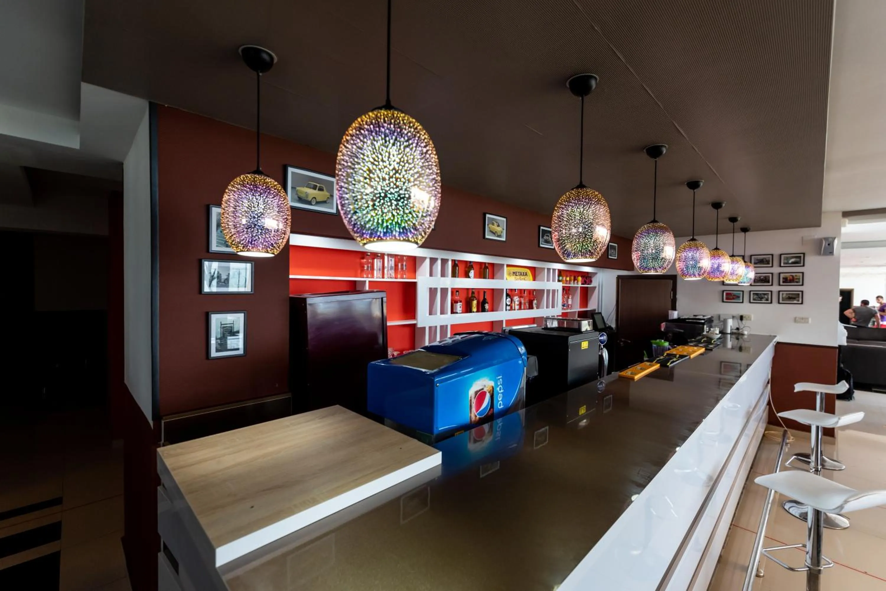 Lounge or bar in Hotel Capitol