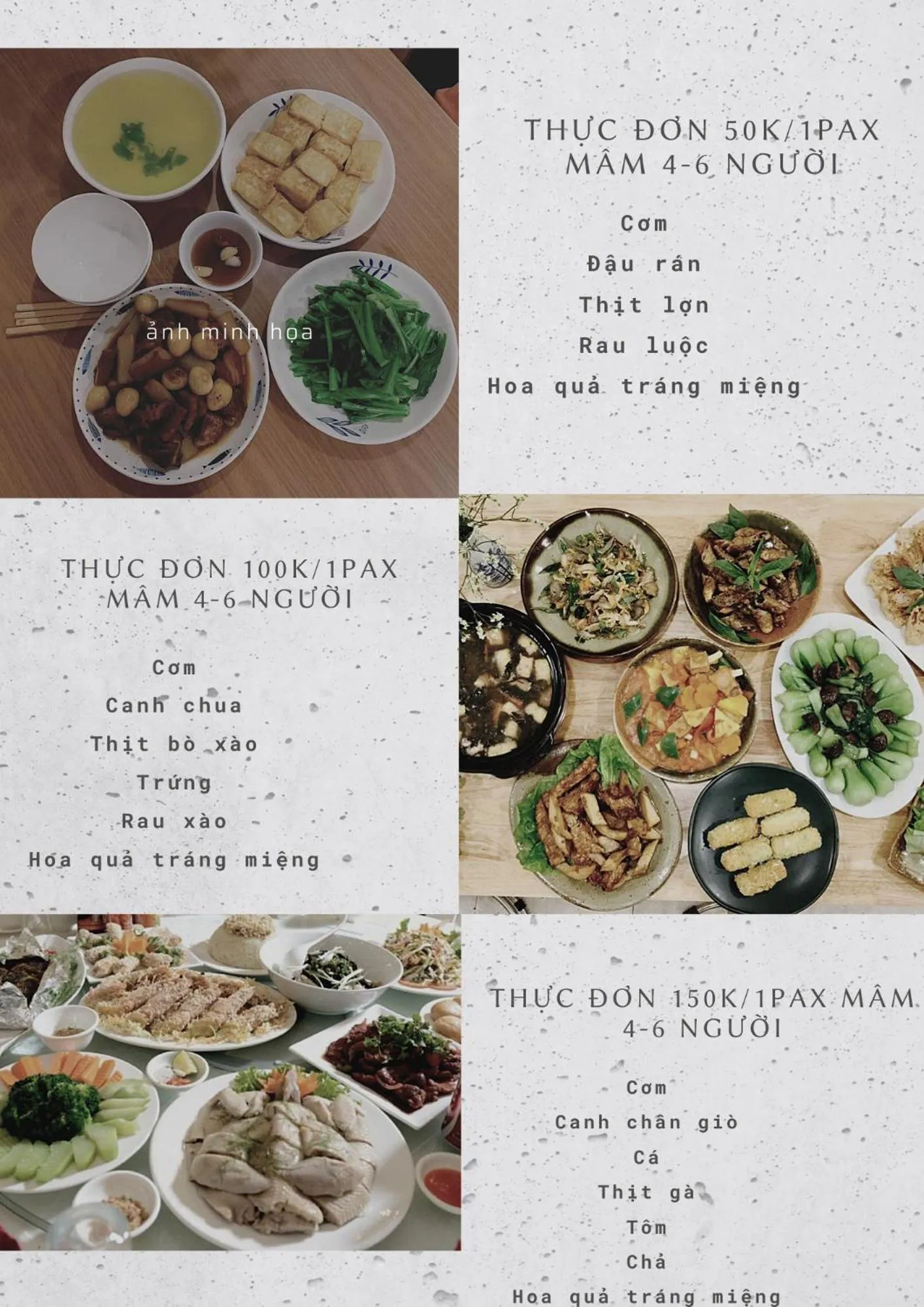 Food and drinks in Coffe House Homestay