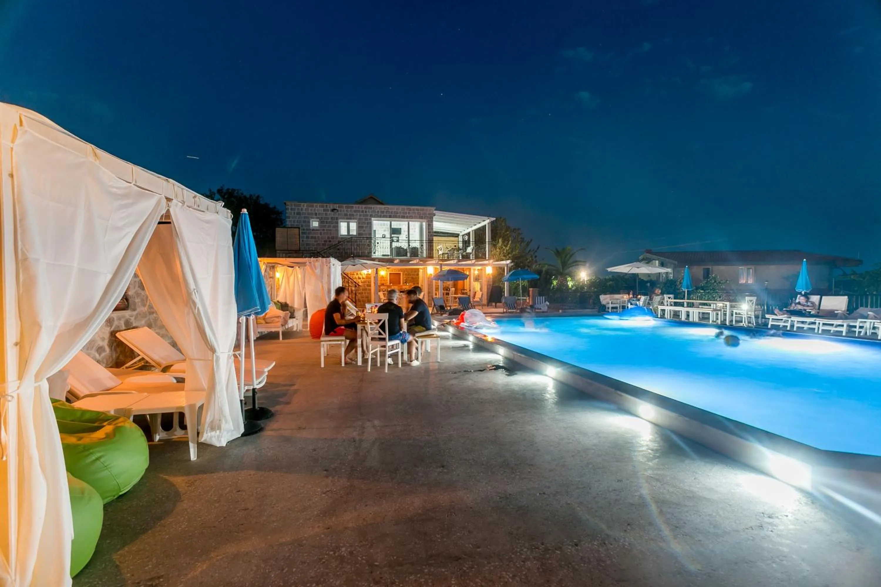 Swimming pool in Luštica Apartments