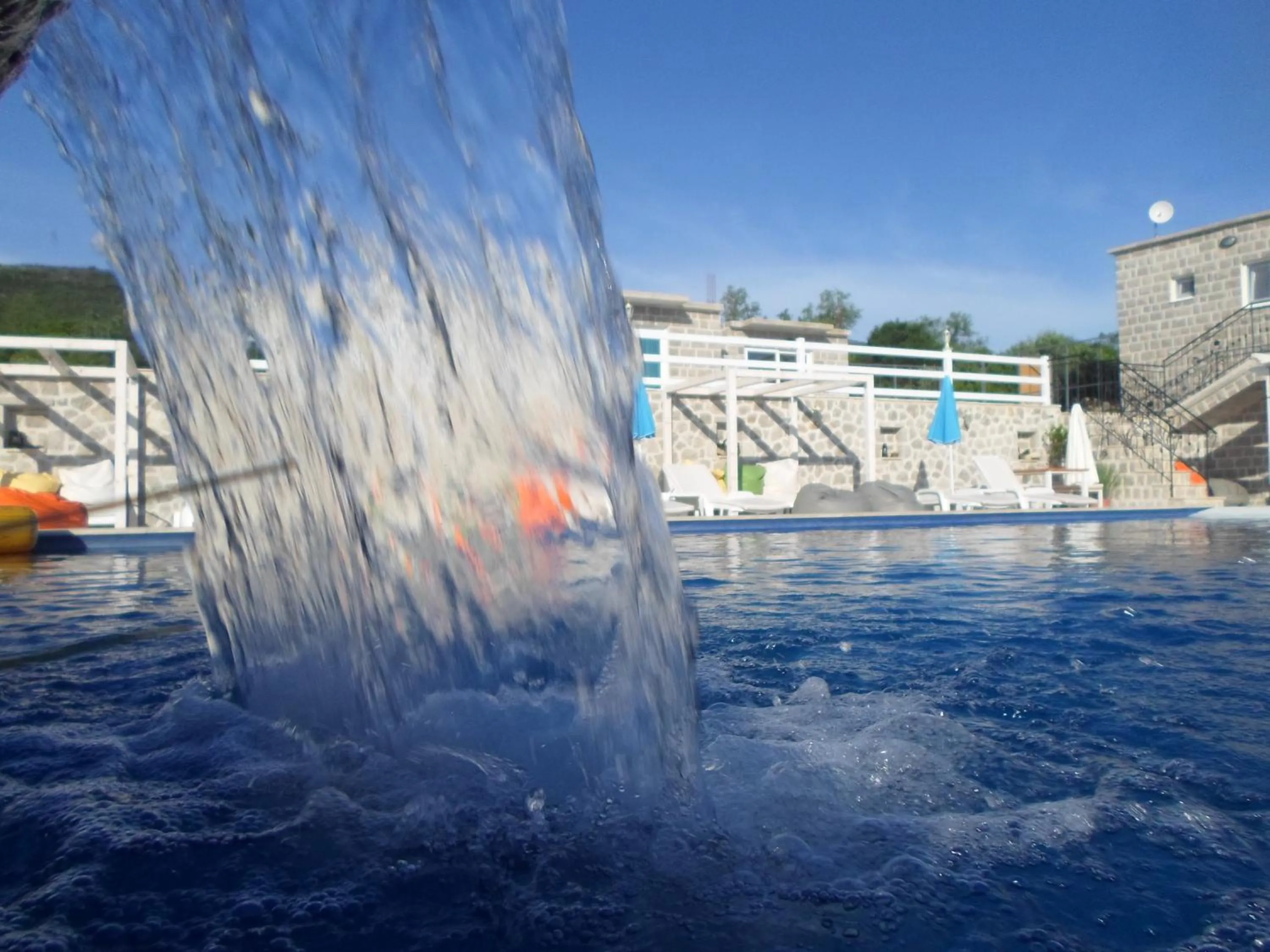 Swimming pool in Luštica Apartments