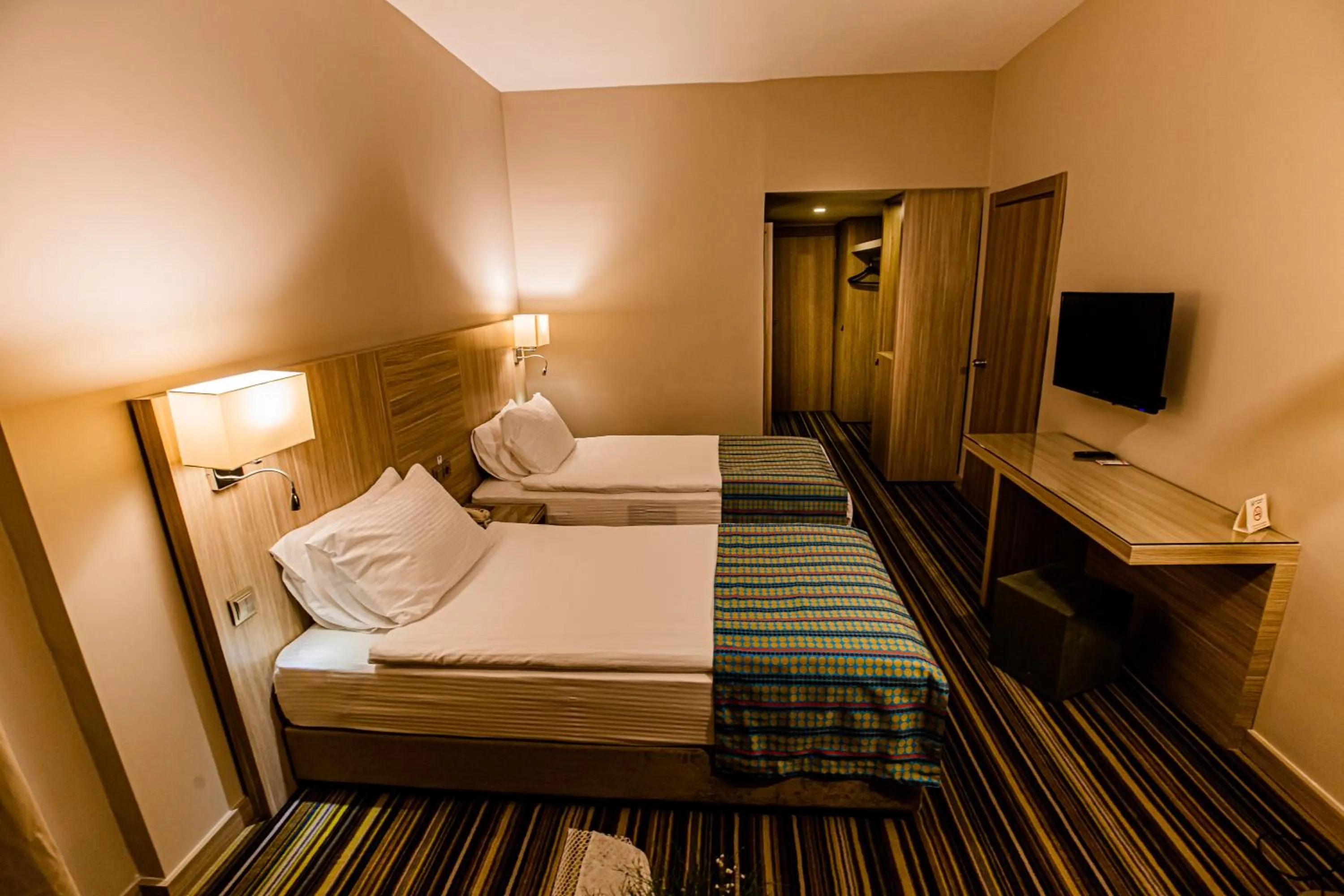 Bed in Mustafa Cappadocia Resort