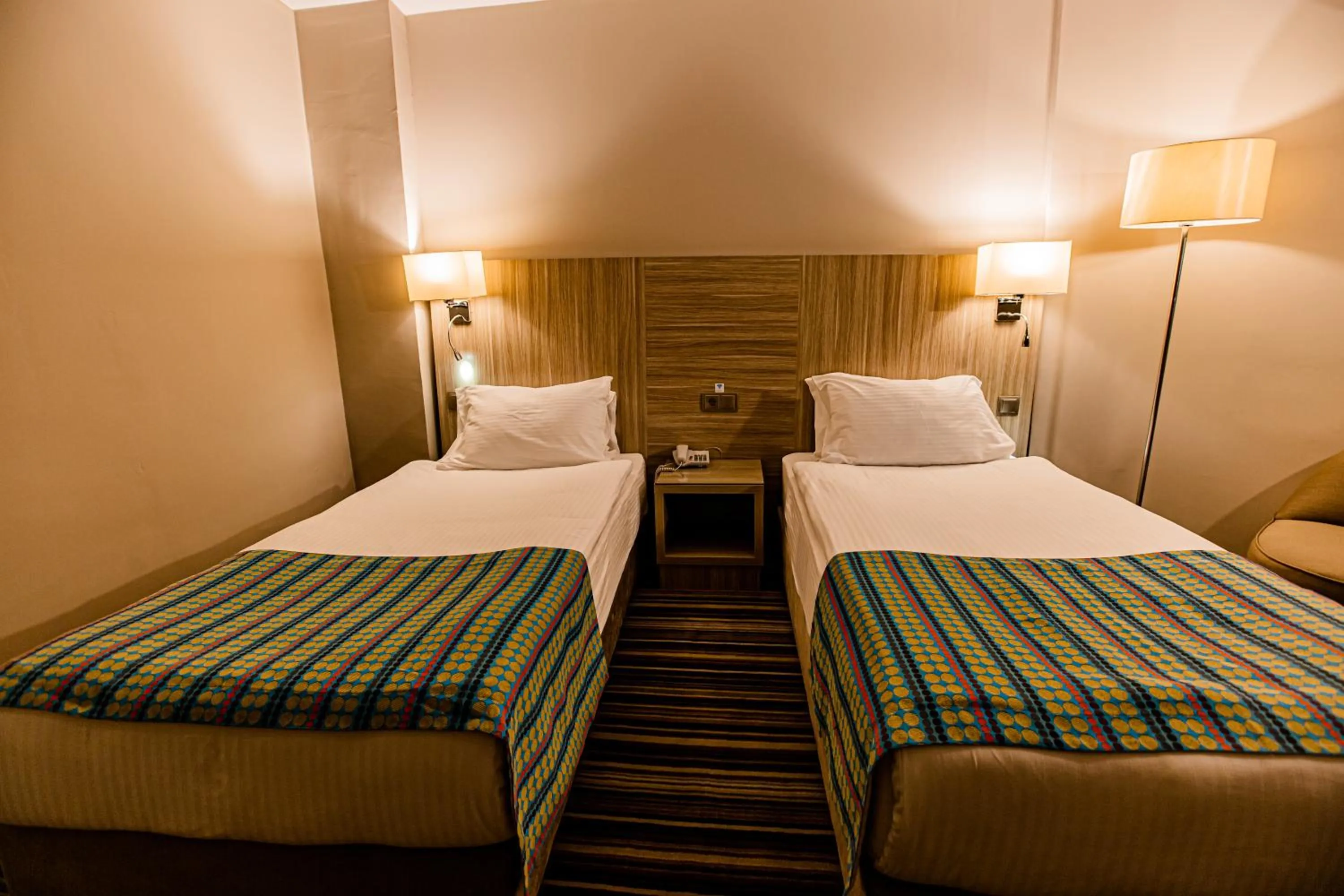 Bed in Mustafa Cappadocia Resort