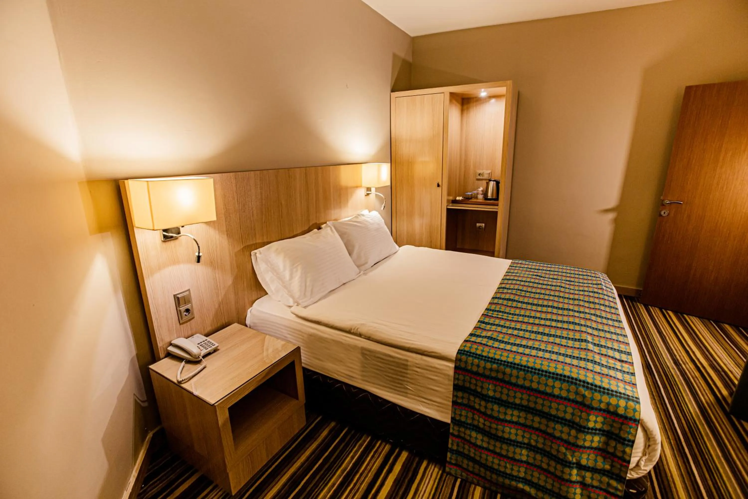 Bed in Mustafa Cappadocia Resort