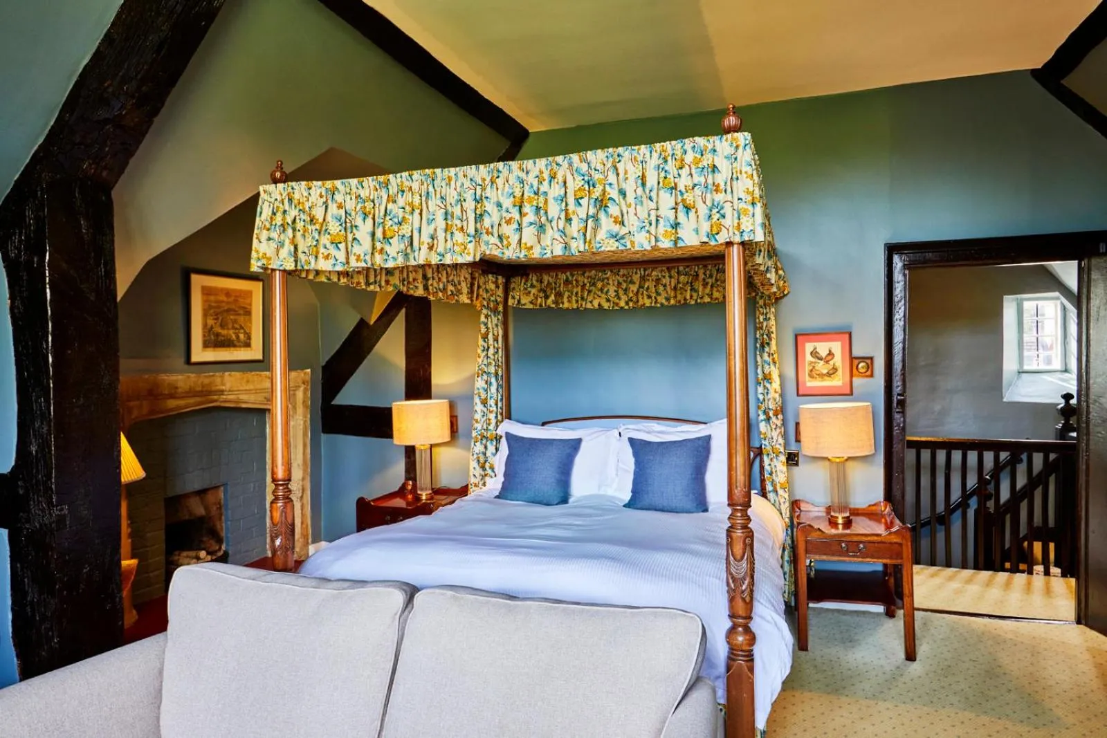 Bedroom, Bed in Ockenden Manor Hotel & Spa