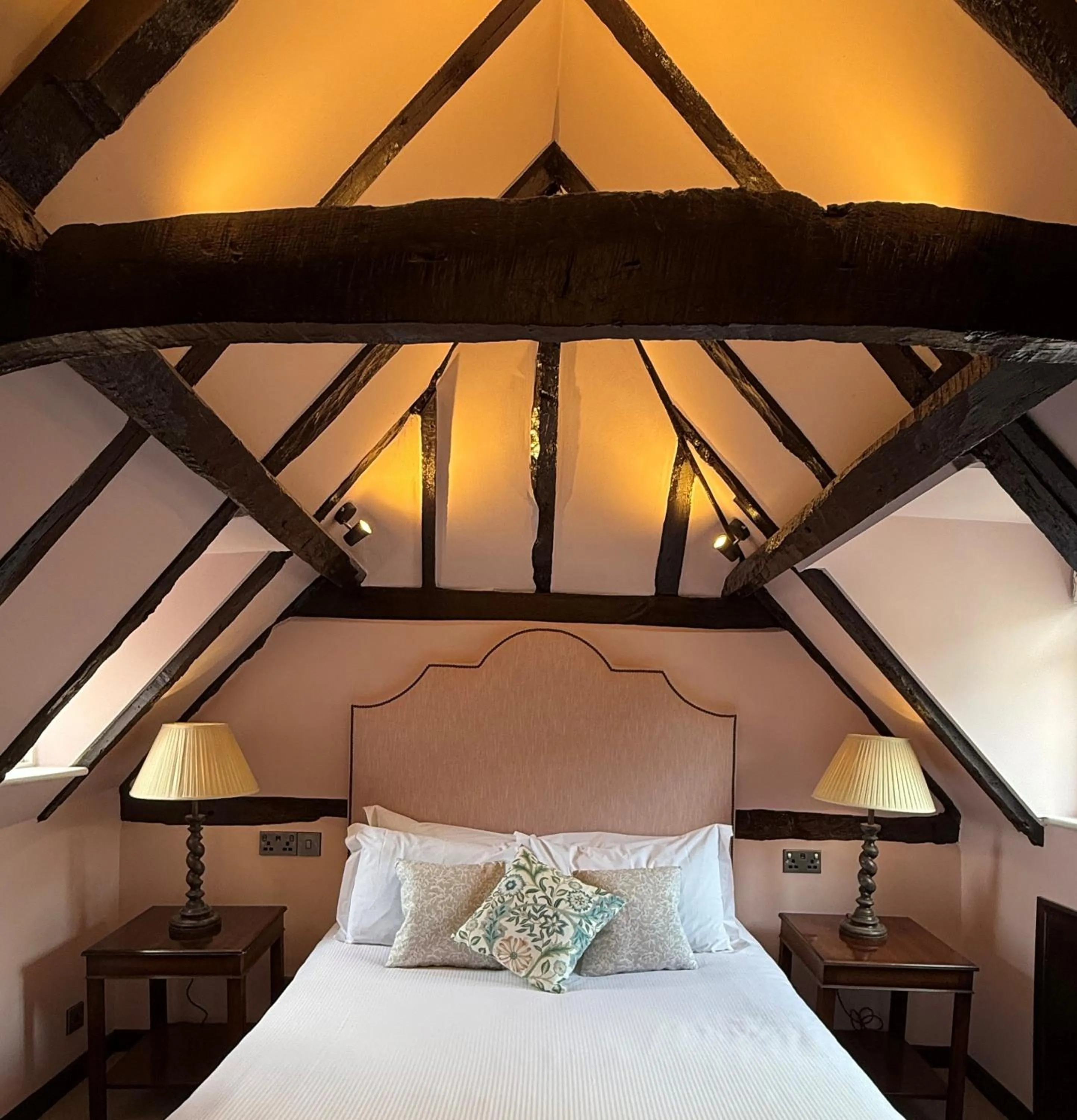 Bed in Ockenden Manor Hotel & Spa