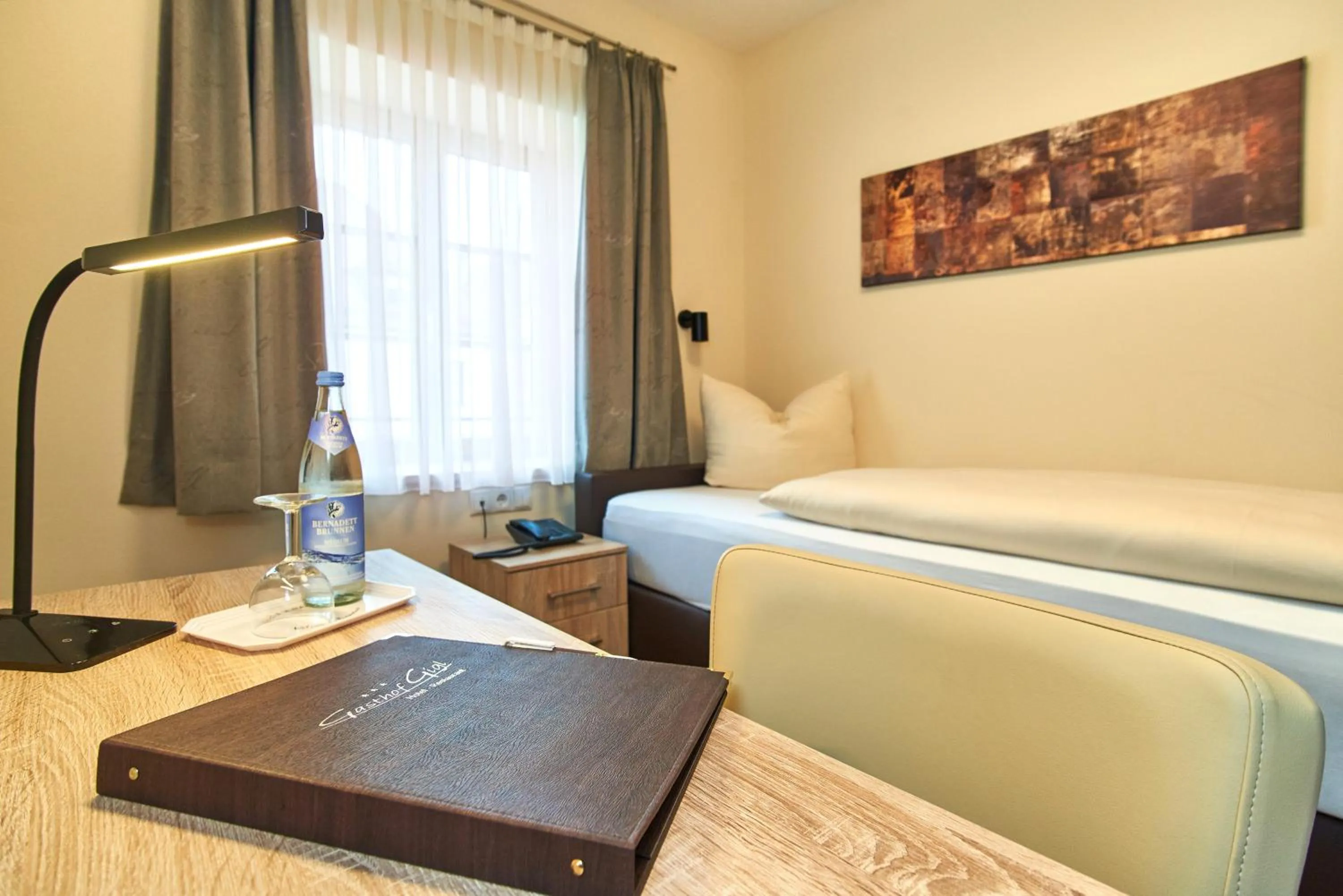 Bedroom, Bed in Gasthof Gigl