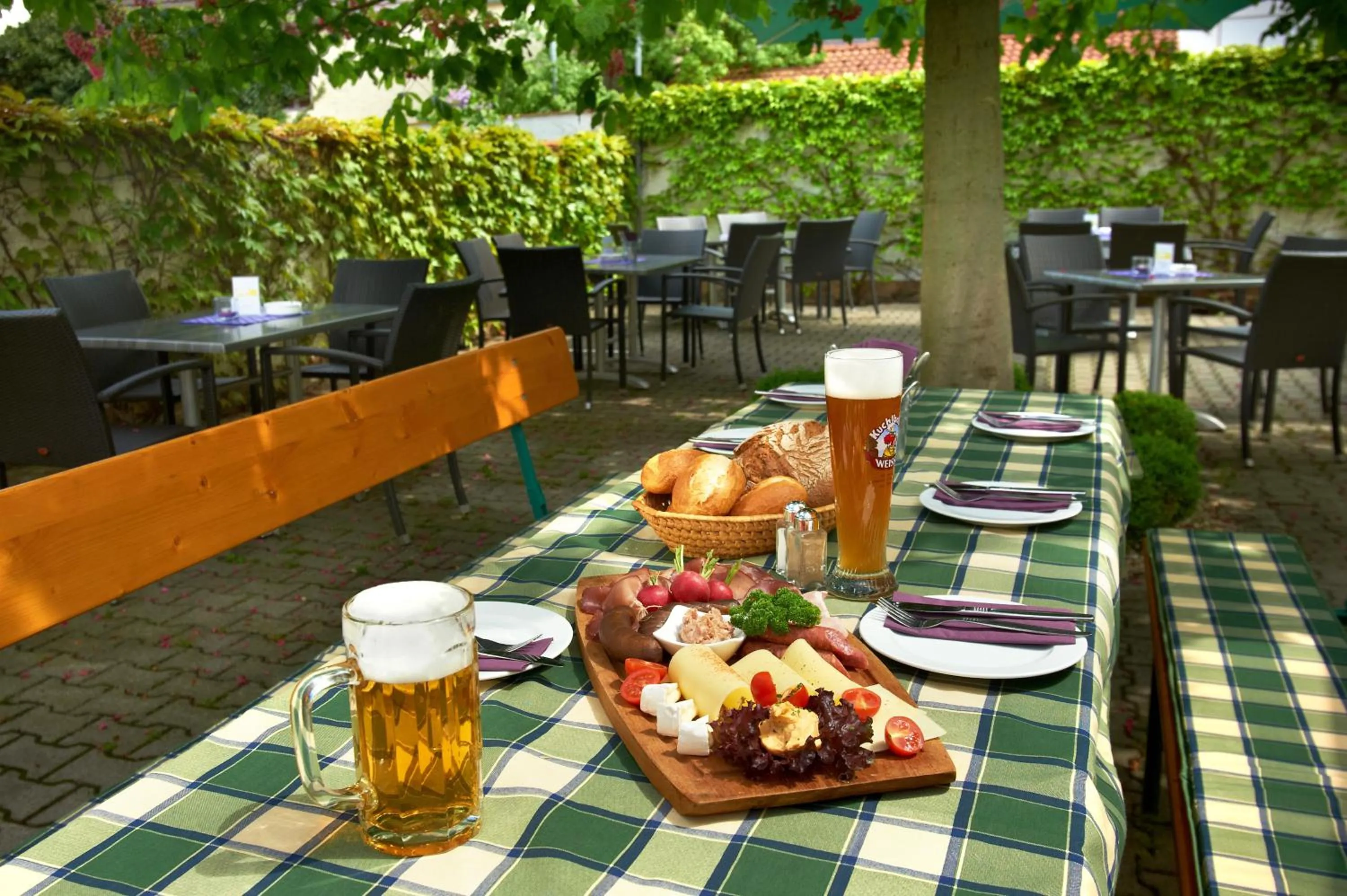 Patio in Gasthof Gigl