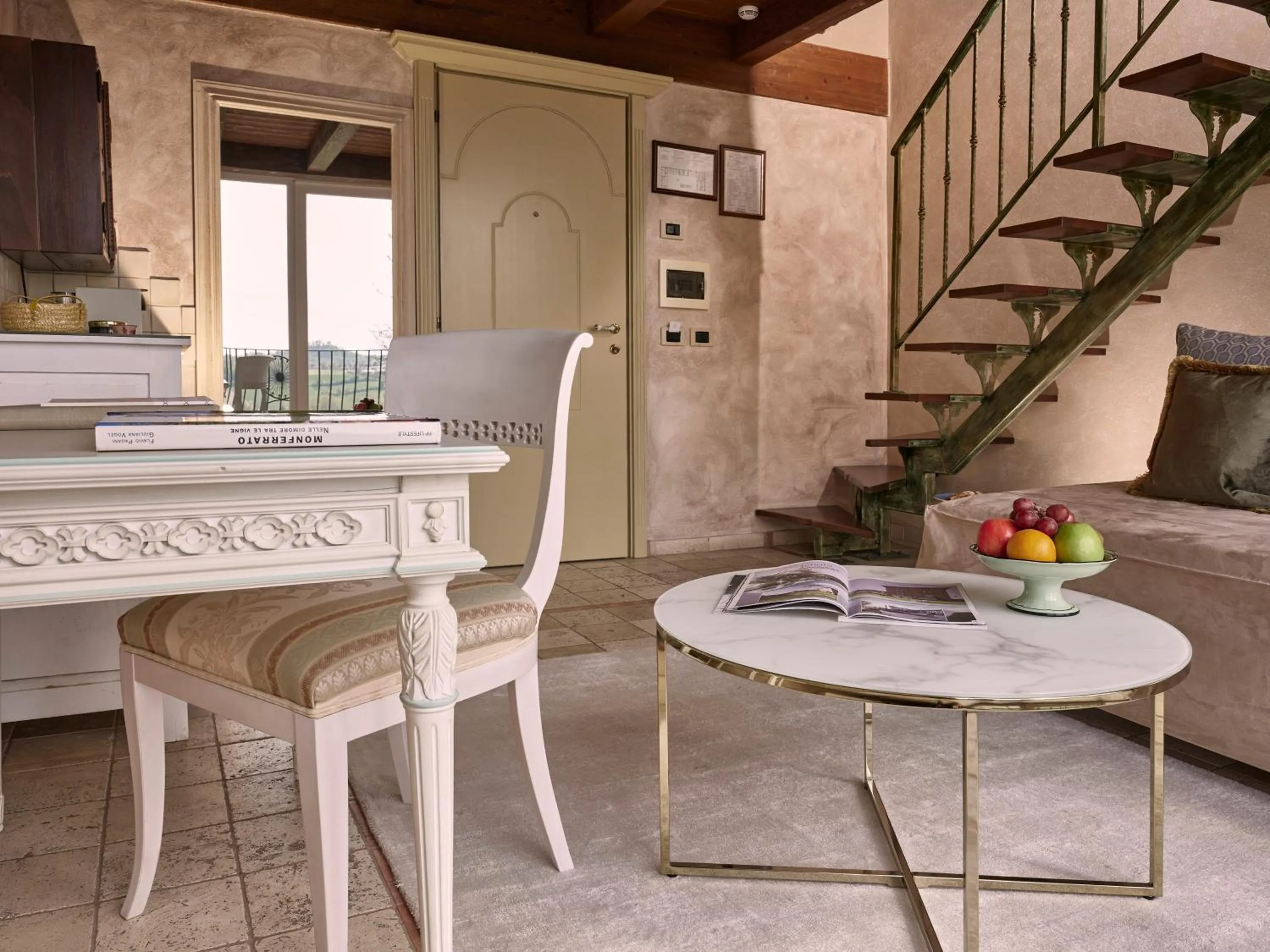 Living room in Tenuta Montemagno Relais & Wines