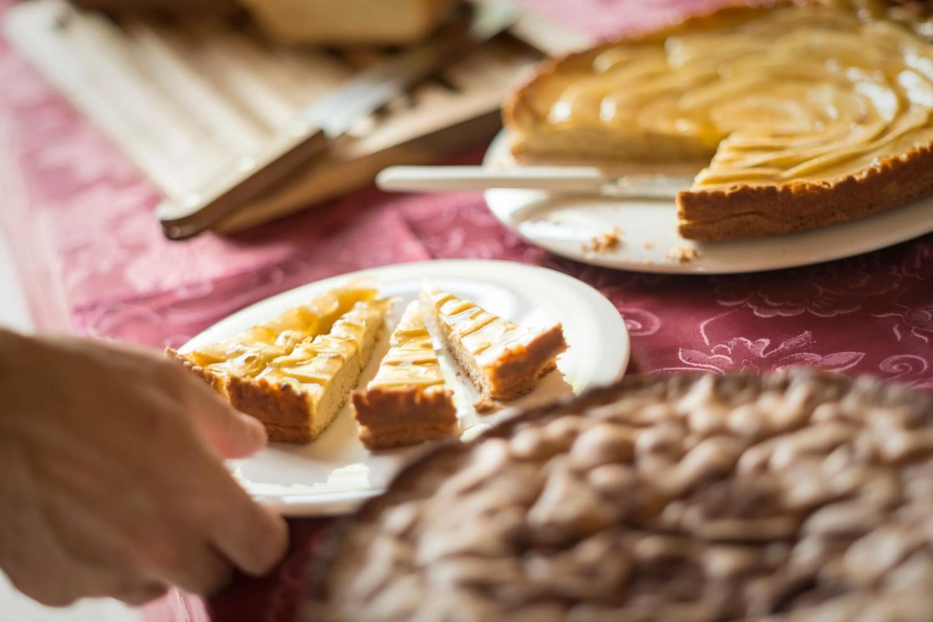 Continental breakfast in Tenuta Montemagno Relais & Wines