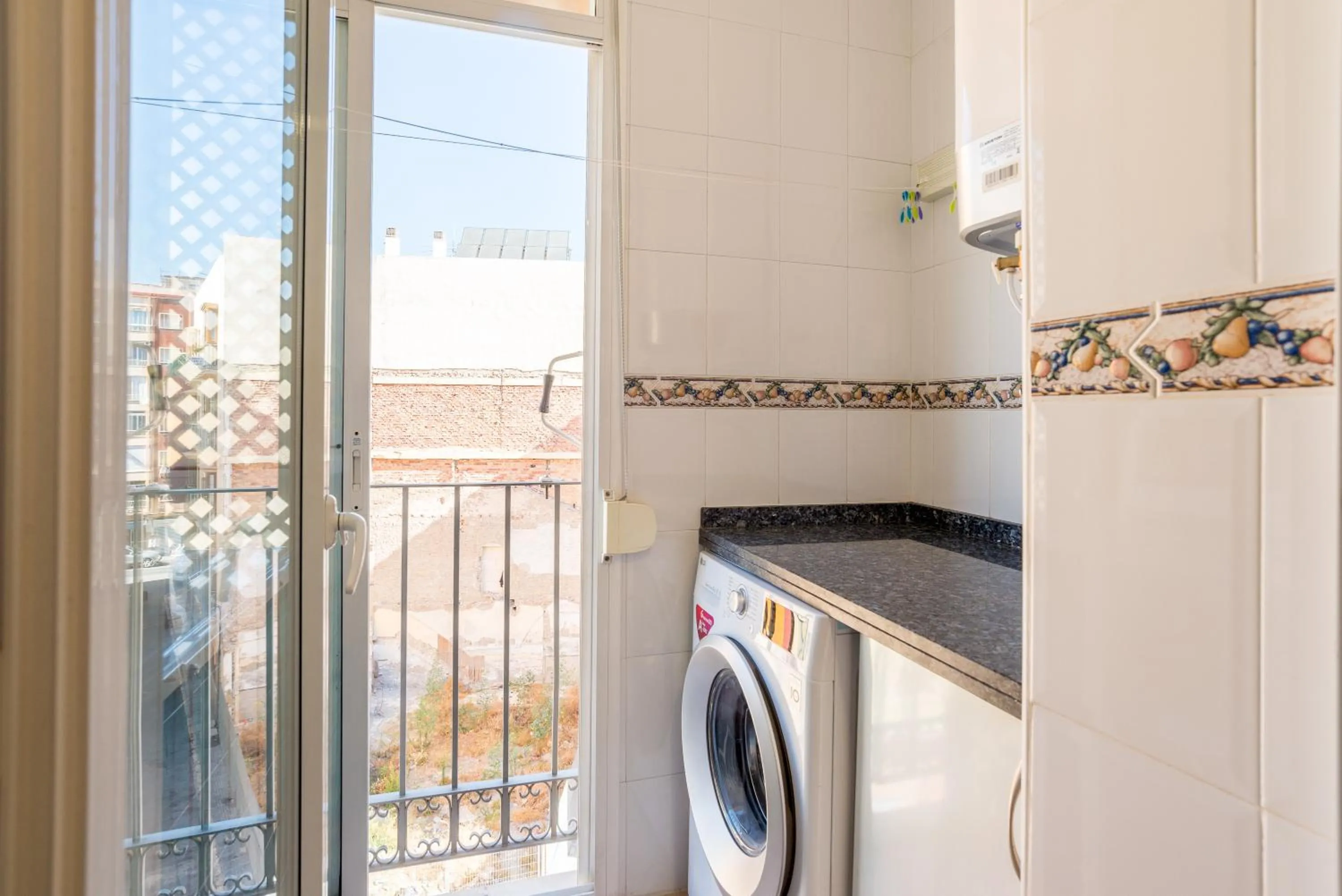 Decorative detail in ELENA Flat Malaga Center