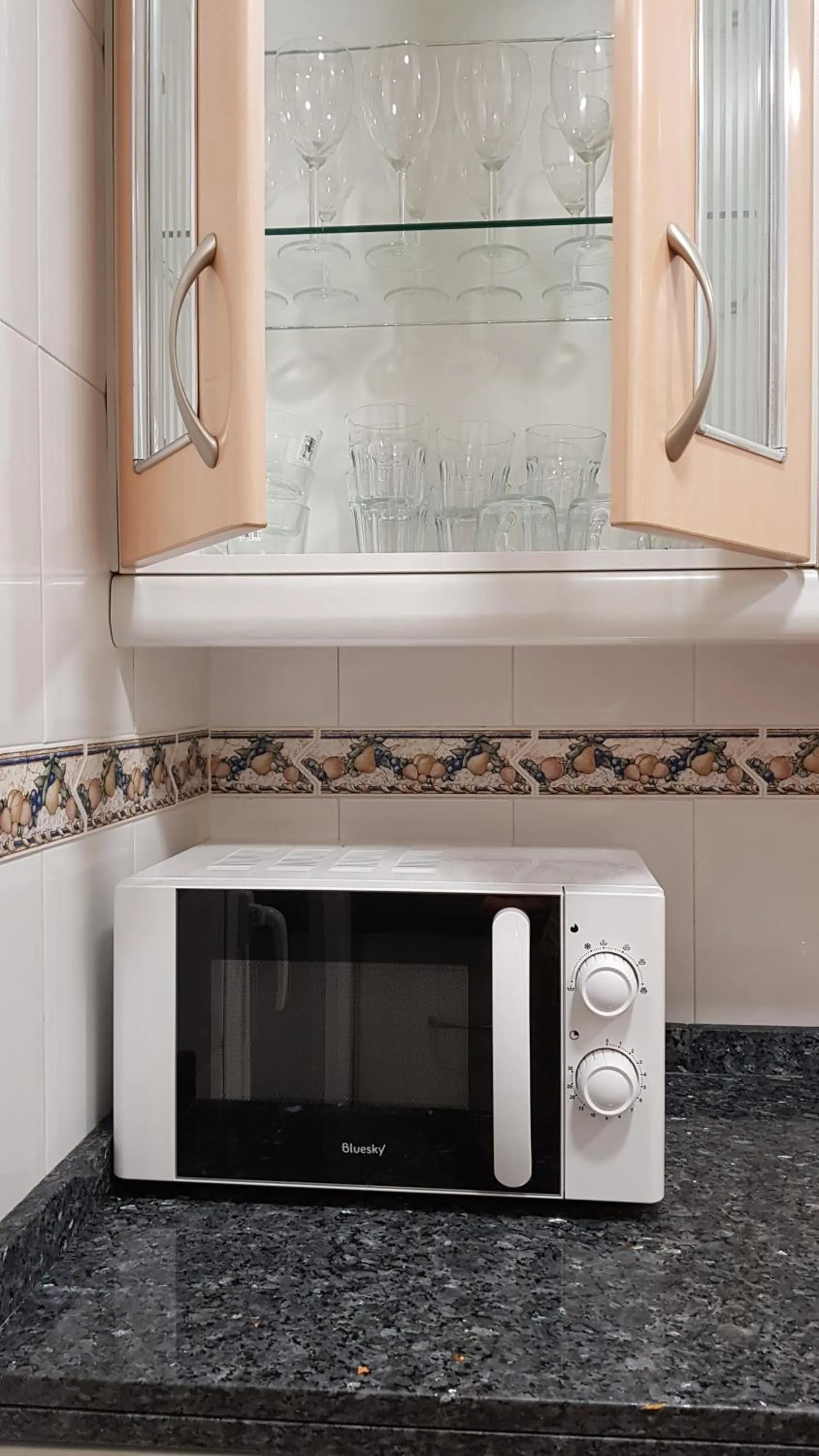 Kitchen or kitchenette in ELENA Flat Malaga Center