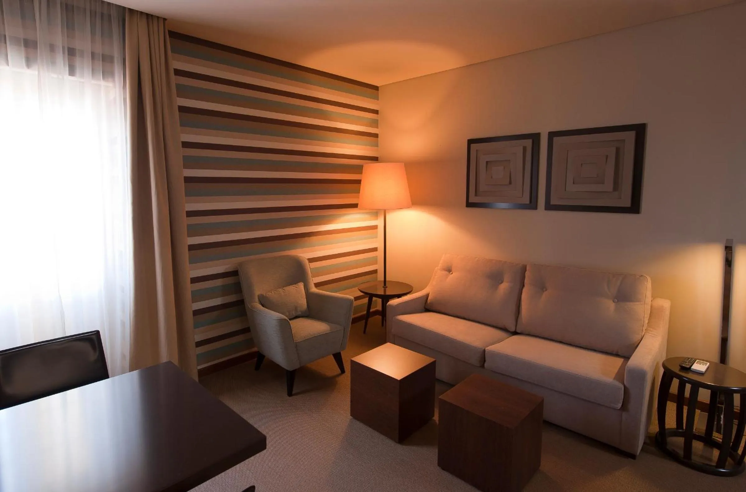 Seating area in Grande Hotel De Luso