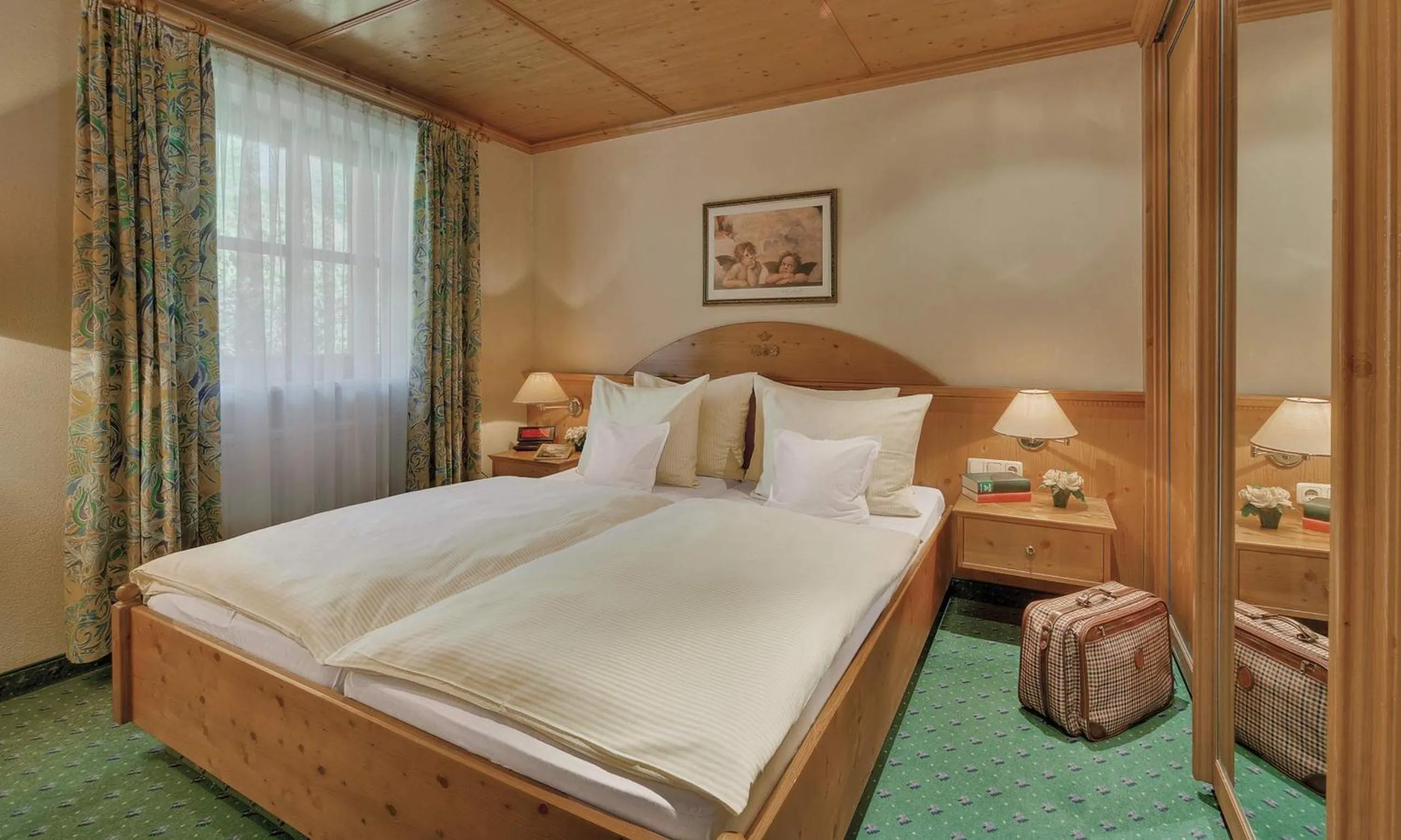 Bedroom, Bed in Apart Hotel am Sonnenhügel